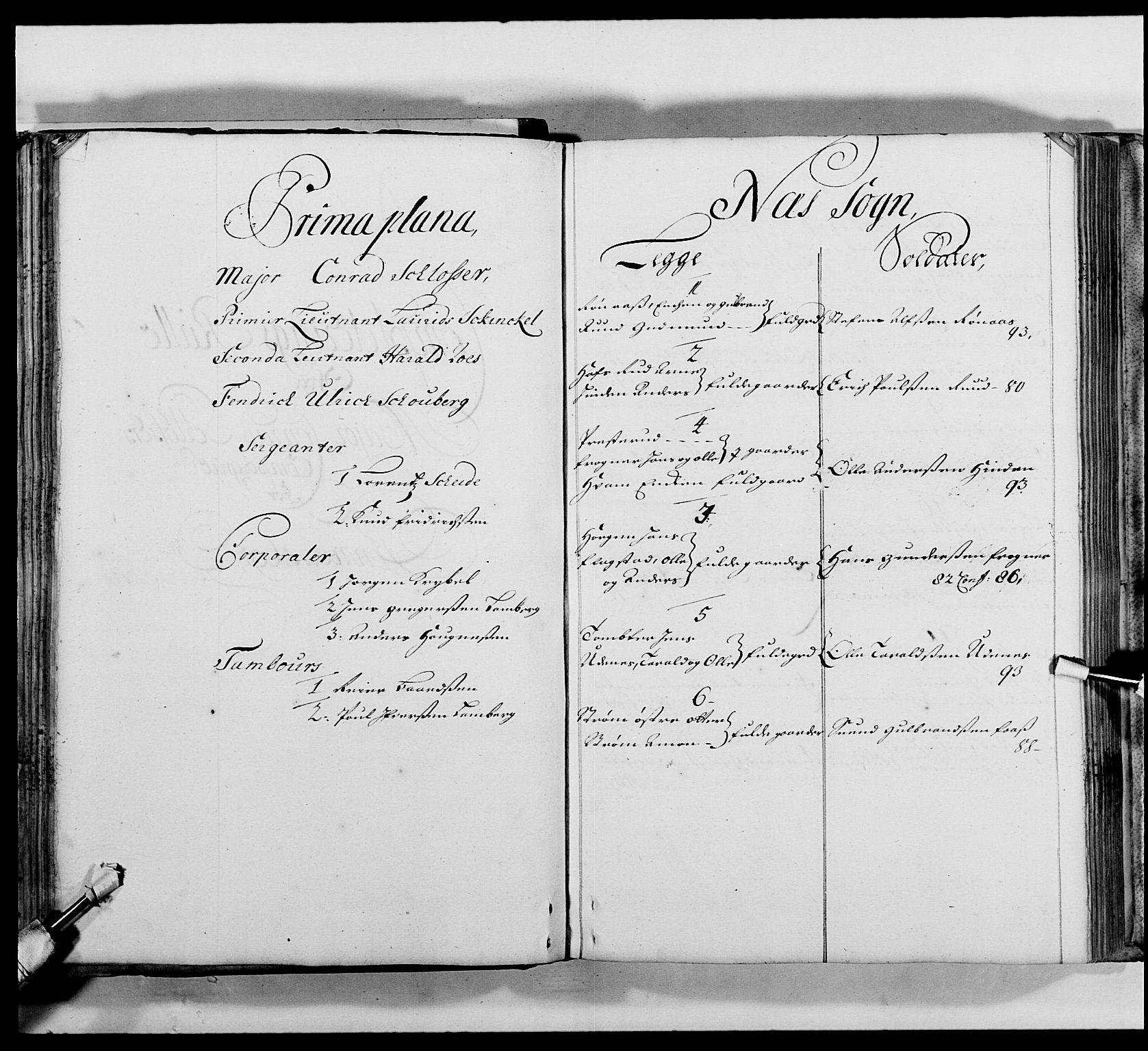 Kommanderende general (KG I) med Det norske krigsdirektorium, AV/RA-EA-5419/E/Ea/L0484: Akershusiske regiment, 1662-1693, s. 483