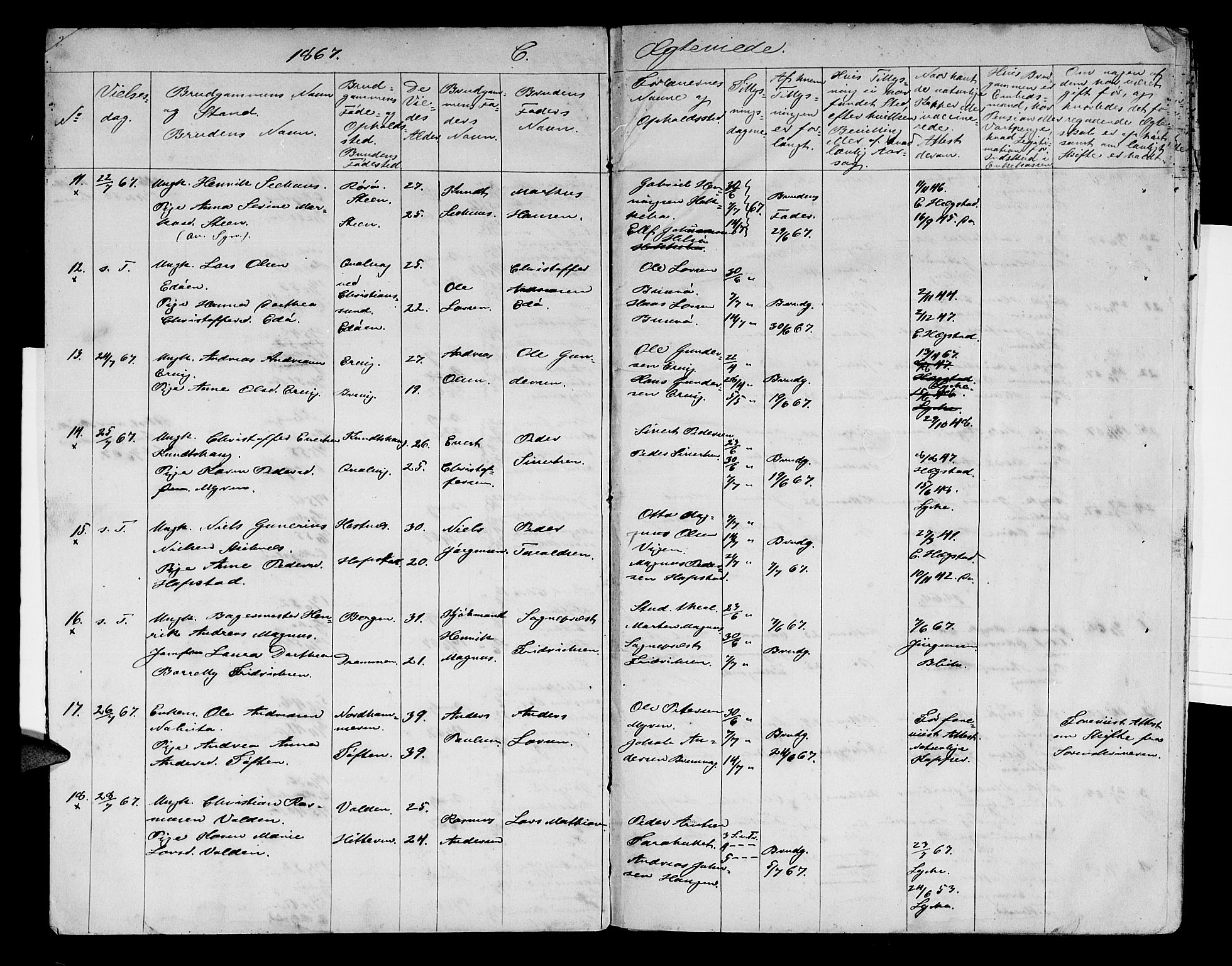 Ministerialprotokoller, klokkerbøker og fødselsregistre - Sør-Trøndelag, AV/SAT-A-1456/634/L0540: Klokkerbok nr. 634C02, 1866-1873, s. 4