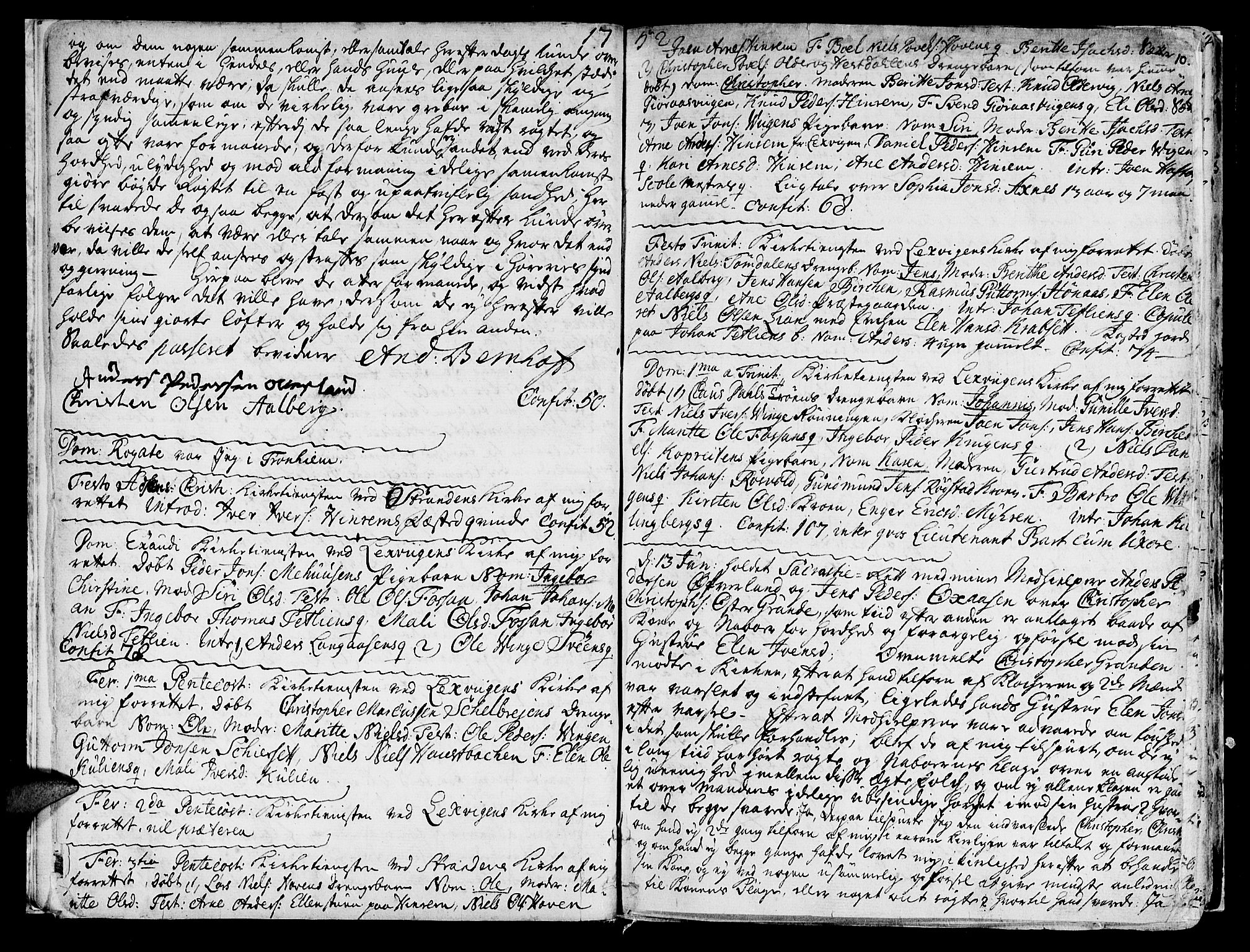 Ministerialprotokoller, klokkerbøker og fødselsregistre - Nord-Trøndelag, AV/SAT-A-1458/701/L0003: Ministerialbok nr. 701A03, 1751-1783, s. 10