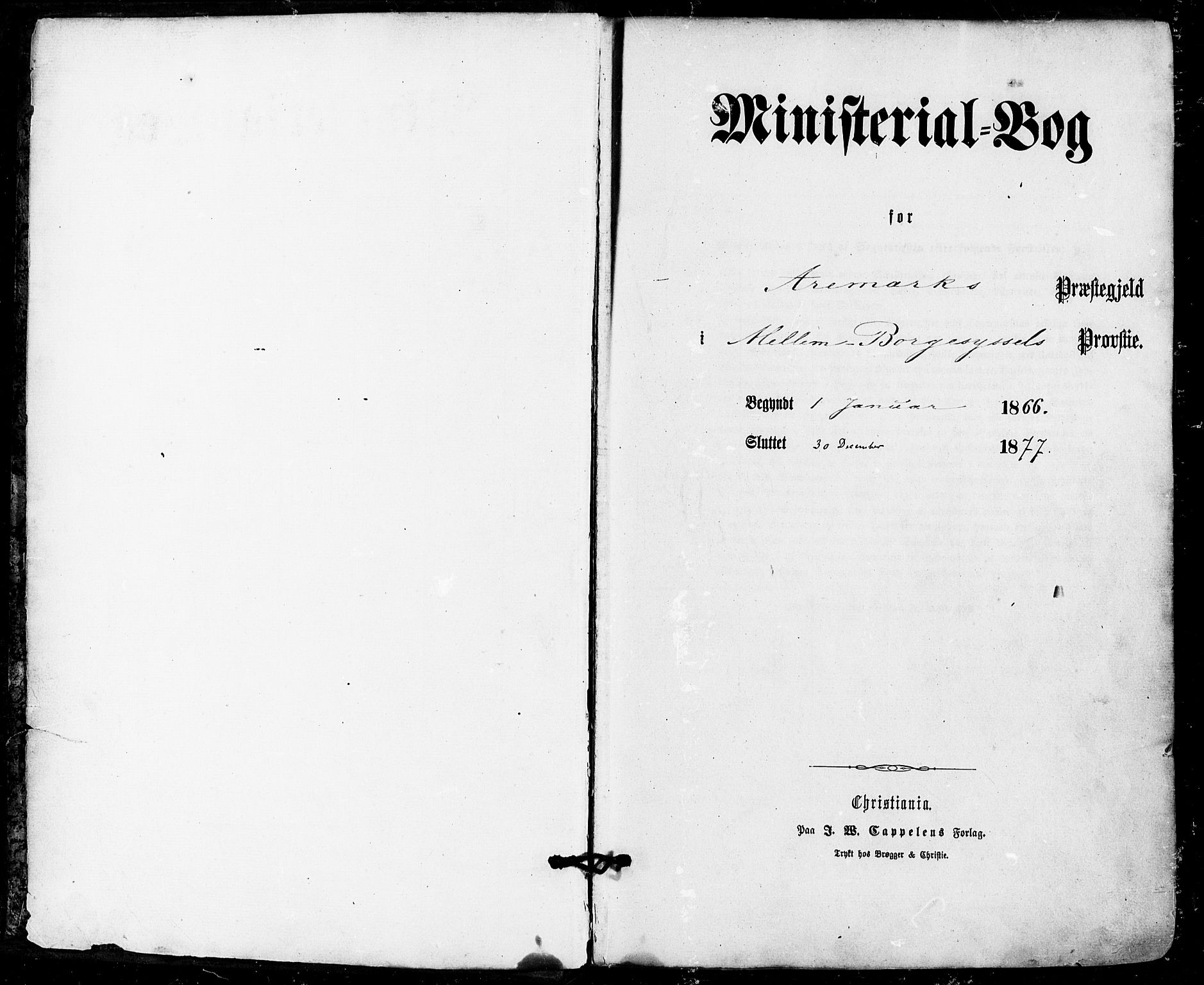 Aremark prestekontor Kirkebøker, SAO/A-10899/F/Fc/L0004: Ministerialbok nr. III 4, 1866-1877