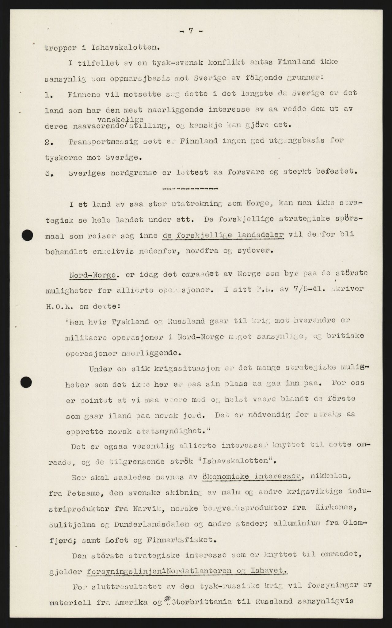 Forsvaret, Forsvarets overkommando, AV/RA-RAFA-1920/Da/L0114: Komiteer, utvalg, forhandlinger, 1942, s. 127