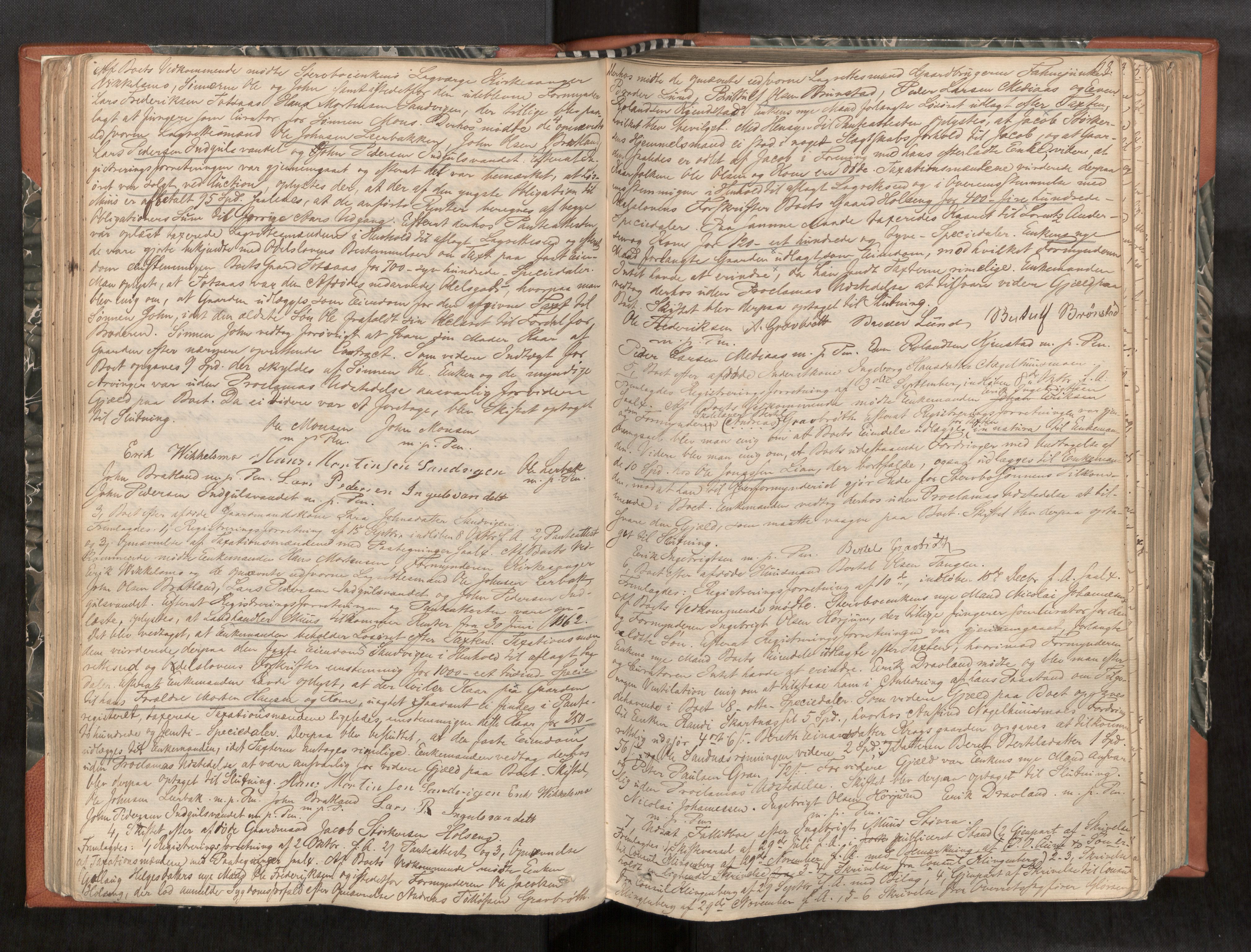 Inderøy sorenskriveri, AV/SAT-A-4147/1/3/3B/L0003: Skifteforhandlingsprotokoll, 1858-1873, s. 68