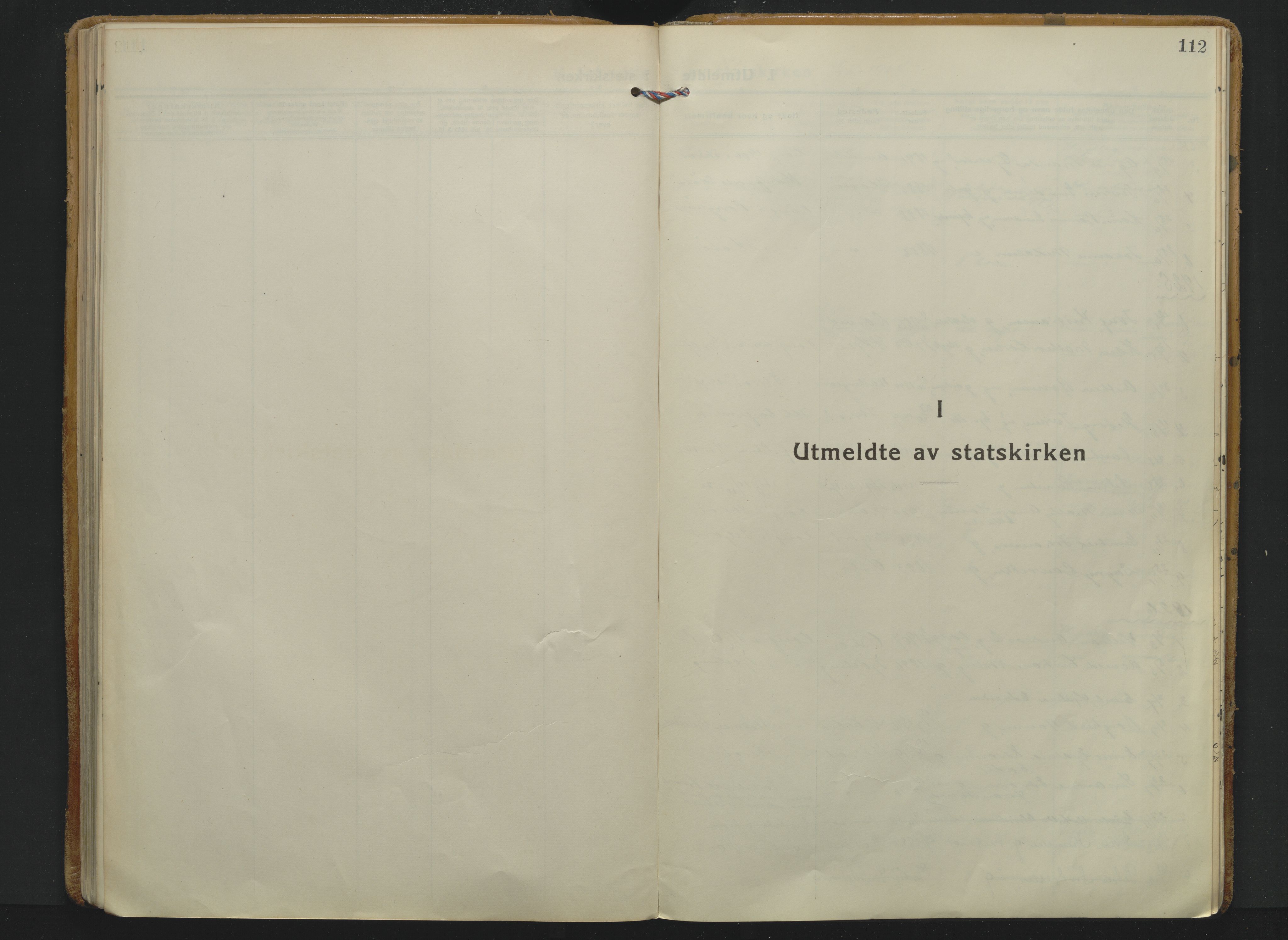 Sandar kirkebøker, SAKO/A-243/F/Fa/L0023: Ministerialbok nr. 23, 1924-1932, s. 112