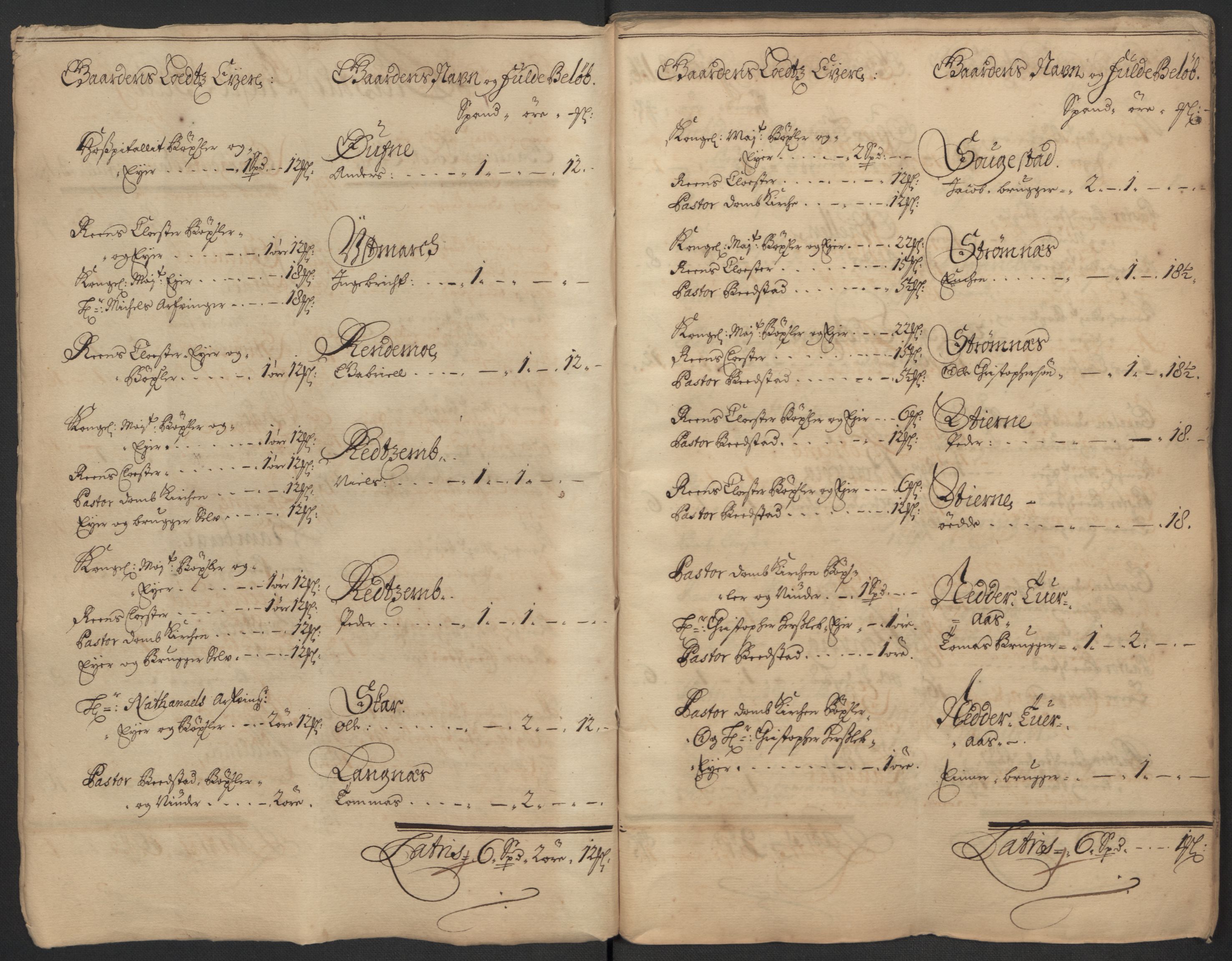 Rentekammeret inntil 1814, Reviderte regnskaper, Fogderegnskap, AV/RA-EA-4092/R63/L4310: Fogderegnskap Inderøy, 1698-1699, s. 22