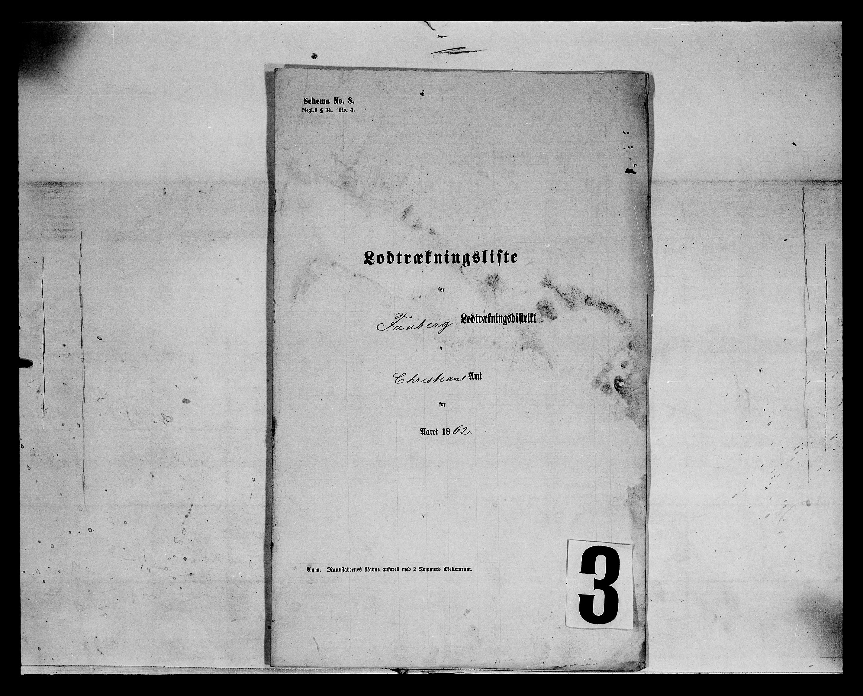 Fylkesmannen i Oppland, SAH/FYO-002/1/K/Kg/L1172: Fåberg, Lillehammer og Gausdal, 1860-1879, s. 19