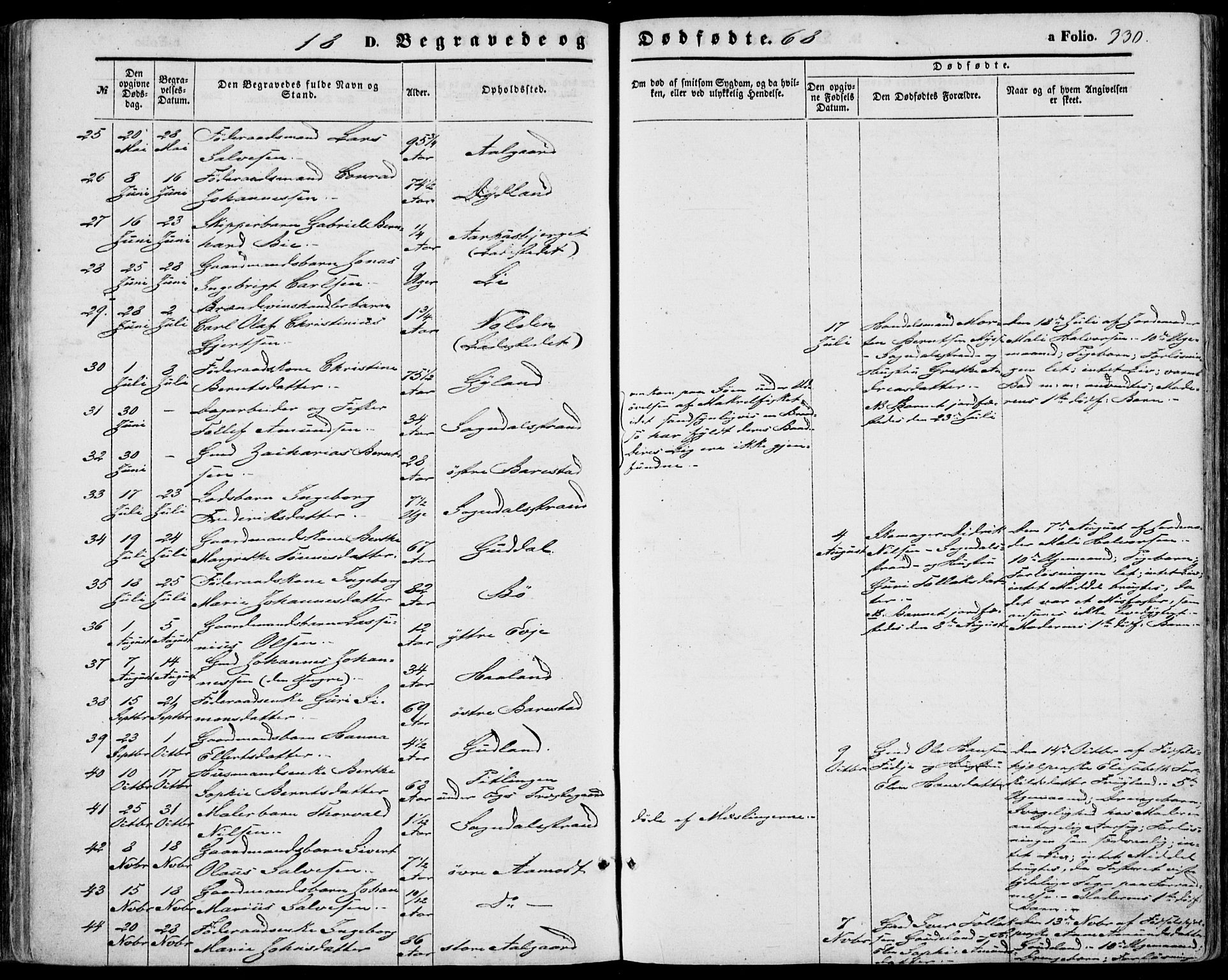 Sokndal sokneprestkontor, SAST/A-101808: Ministerialbok nr. A 9, 1857-1874, s. 330