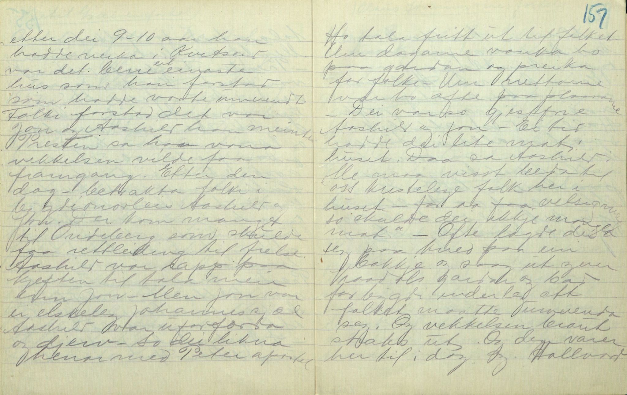 Rikard Berge, TEMU/TGM-A-1003/F/L0017/0004: 551-599 / 554 Vraadals historie, Signe Vesterdal, 1918, s. 156-157