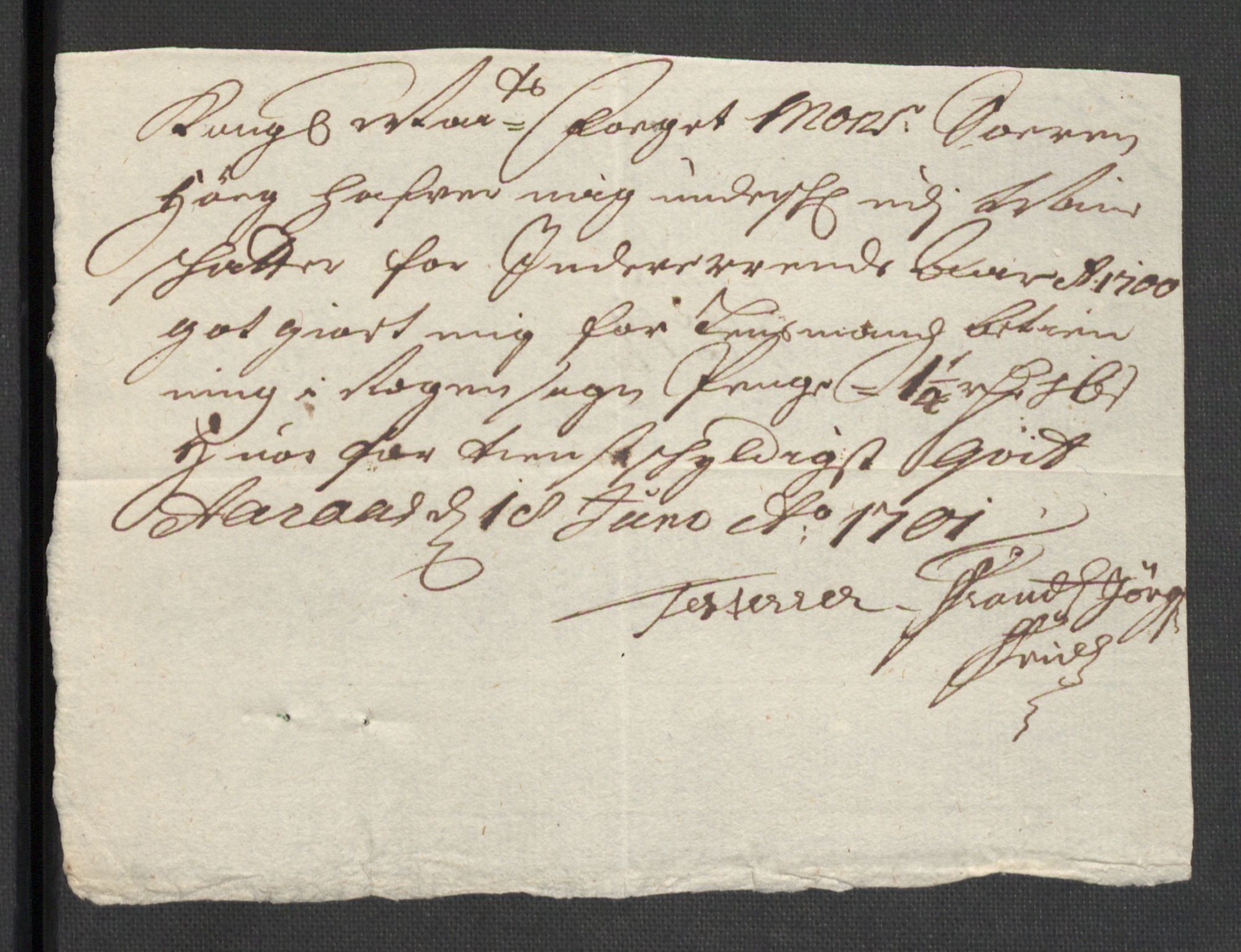 Rentekammeret inntil 1814, Reviderte regnskaper, Fogderegnskap, AV/RA-EA-4092/R30/L1697: Fogderegnskap Hurum, Røyken, Eiker og Lier, 1700-1701, s. 227