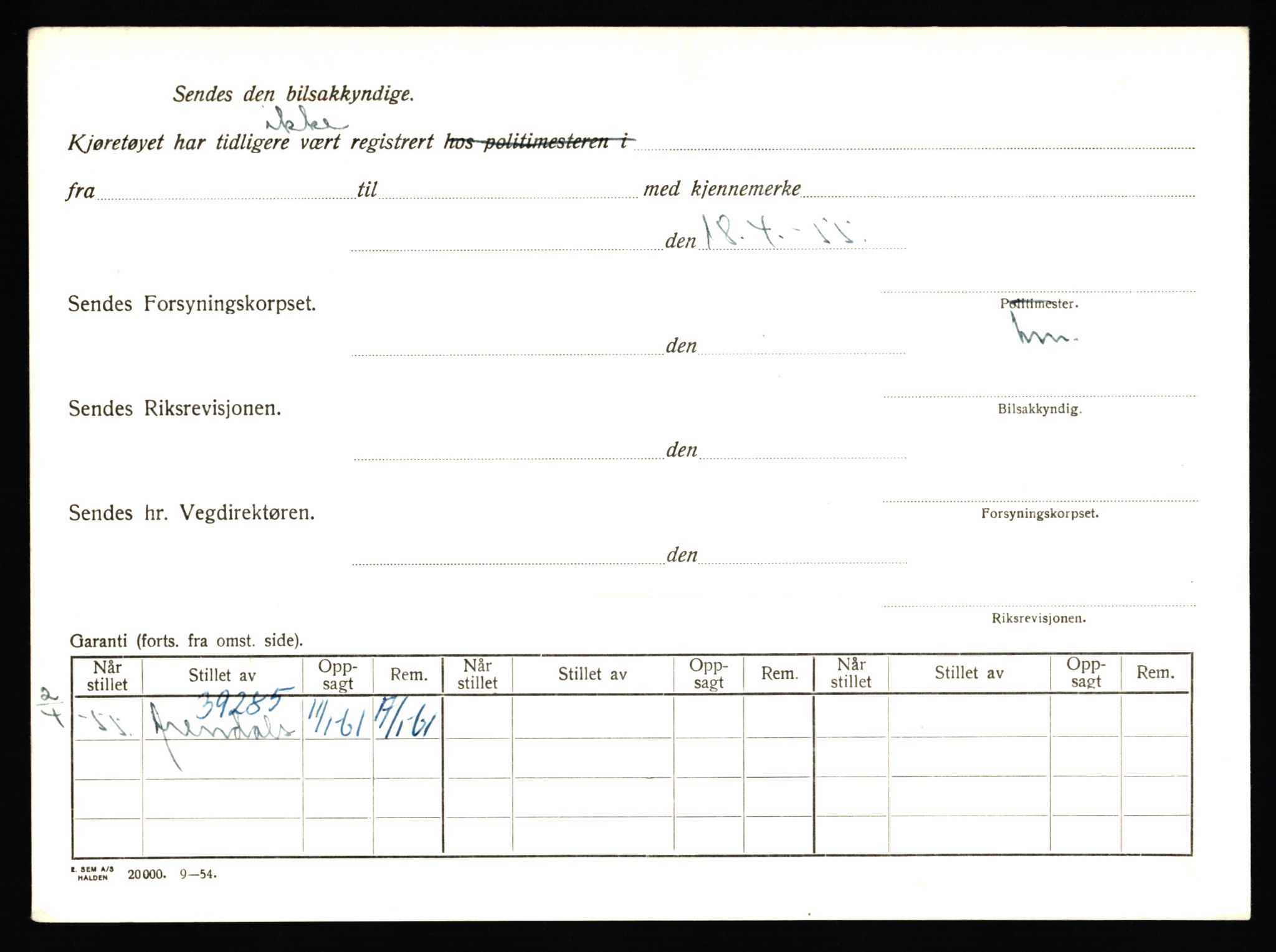 Stavanger trafikkstasjon, AV/SAST-A-101942/0/F/L0033: L-18150 - L-18599, 1930-1971, s. 1254