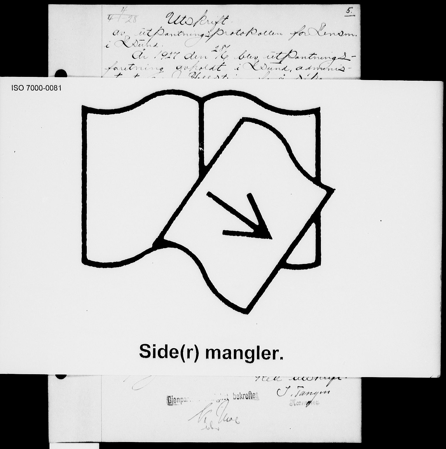 Bamble sorenskriveri, SAKO/A-214/G/Ga/Gab/L0021: Pantebok nr. II 21, 1928-1928, s. 5