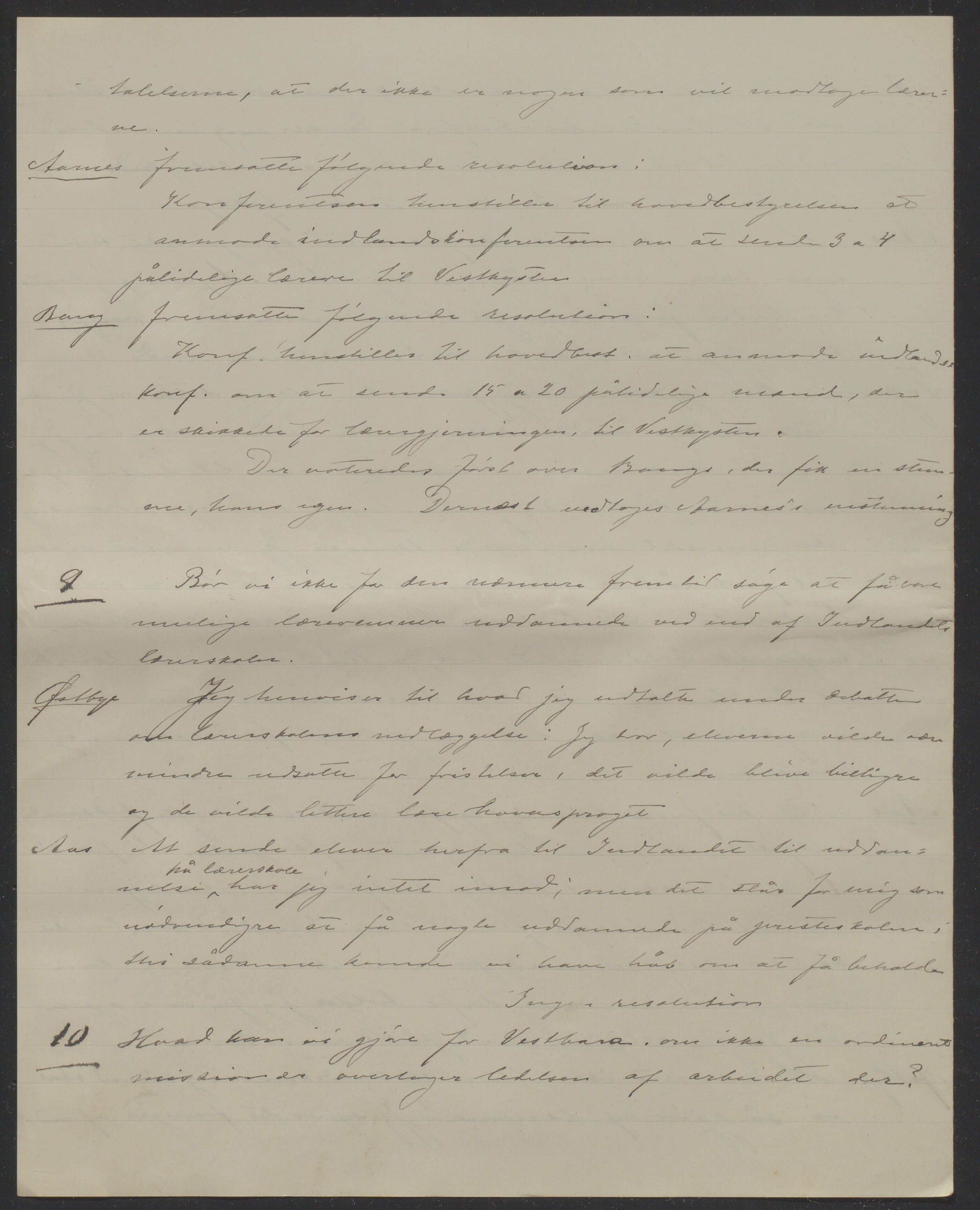 Det Norske Misjonsselskap - hovedadministrasjonen, VID/MA-A-1045/D/Da/Daa/L0041/0001: Konferansereferat og årsberetninger / Konferansereferat fra Vest-Madagaskar., 1896