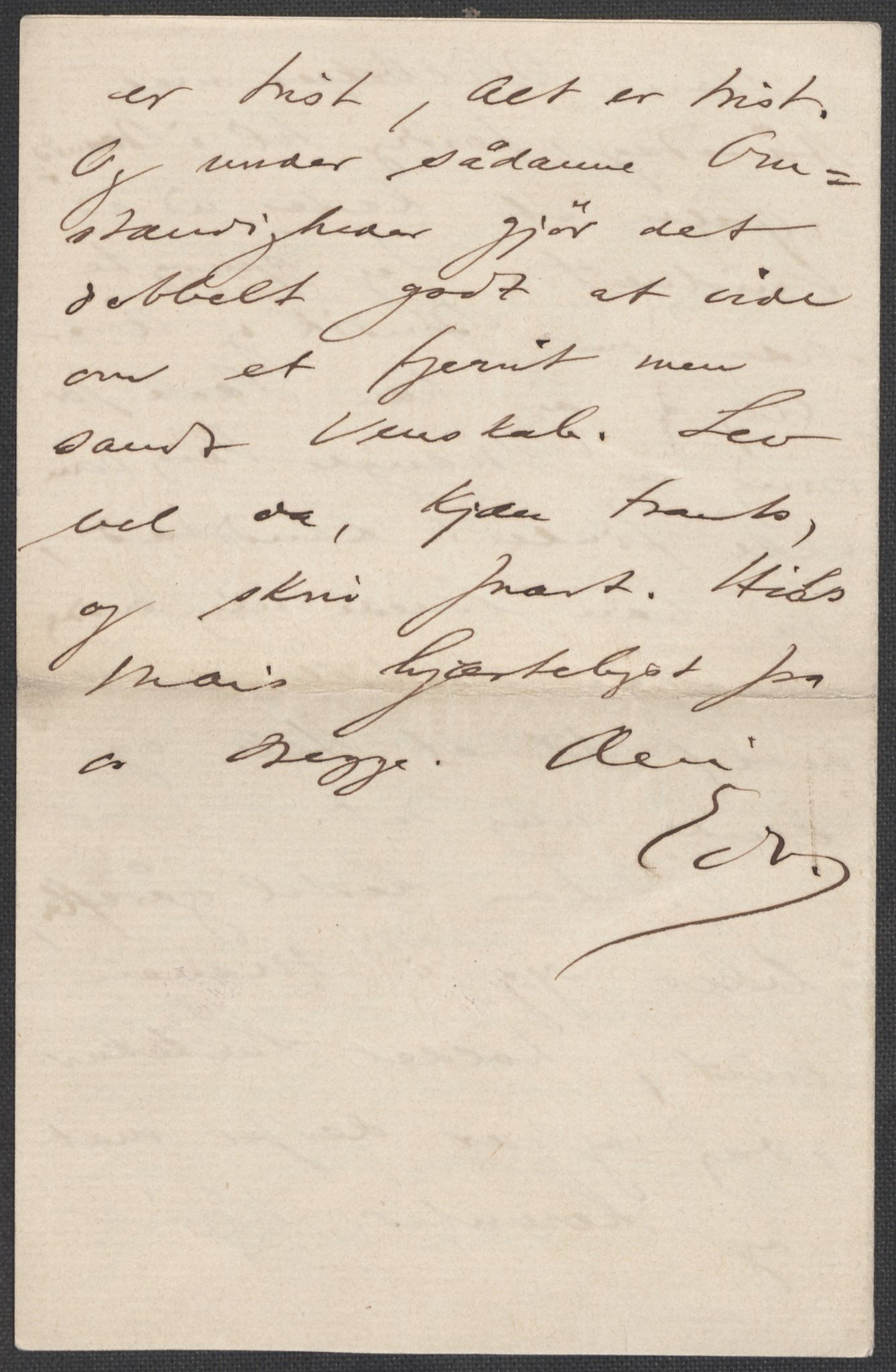 Beyer, Frants, RA/PA-0132/F/L0001: Brev fra Edvard Grieg til Frantz Beyer og "En del optegnelser som kan tjene til kommentar til brevene" av Marie Beyer, 1872-1907, s. 343