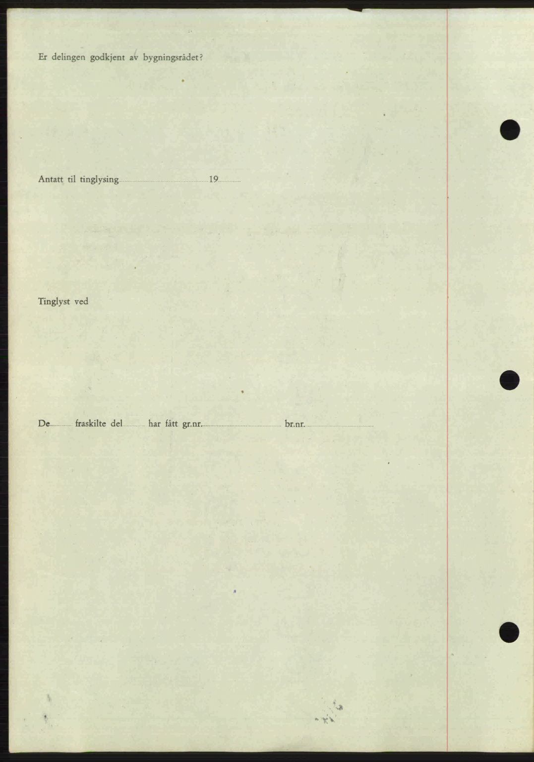 Rakkestad sorenskriveri, AV/SAO-A-10686/G/Gb/Gba/Gbab/L0012a: Pantebok nr. A12 I, 1945-1946, Dagboknr: 160/1946