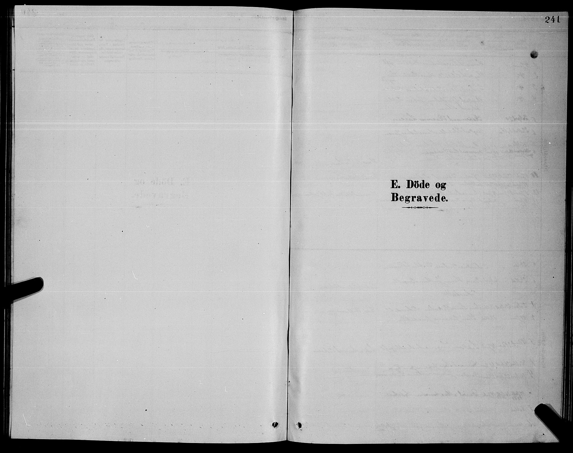 Ministerialprotokoller, klokkerbøker og fødselsregistre - Nordland, AV/SAT-A-1459/853/L0776: Klokkerbok nr. 853C04, 1878-1889, s. 241