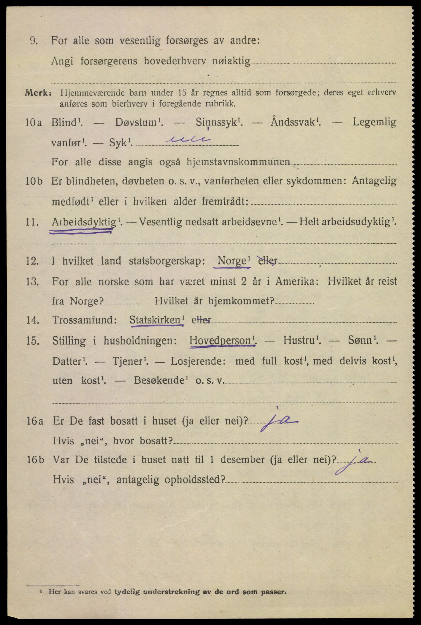 SAKO, Folketelling 1920 for 0801 Kragerø kjøpstad, 1920, s. 5616