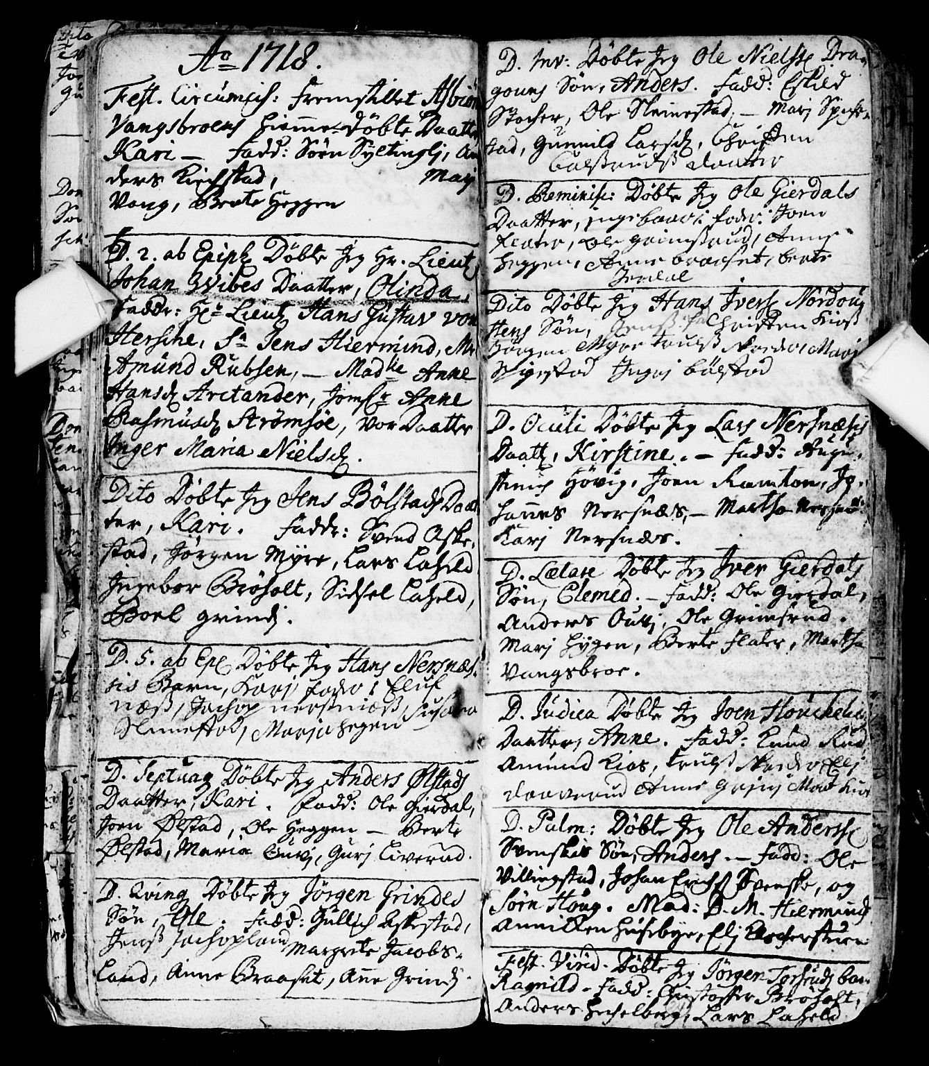 Røyken kirkebøker, SAKO/A-241/F/Fa/L0001: Ministerialbok nr. 1, 1701-1730, s. 24