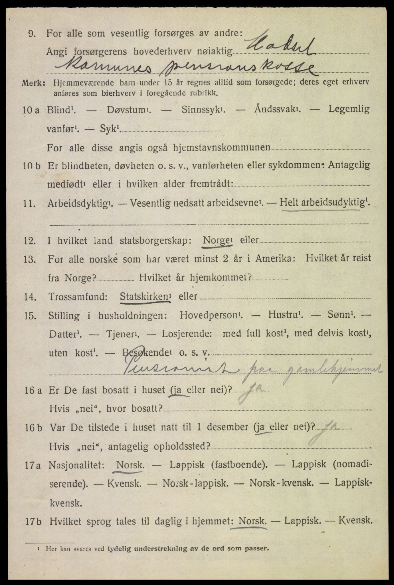 SAT, Folketelling 1920 for 1866 Hadsel herred, 1920, s. 12743