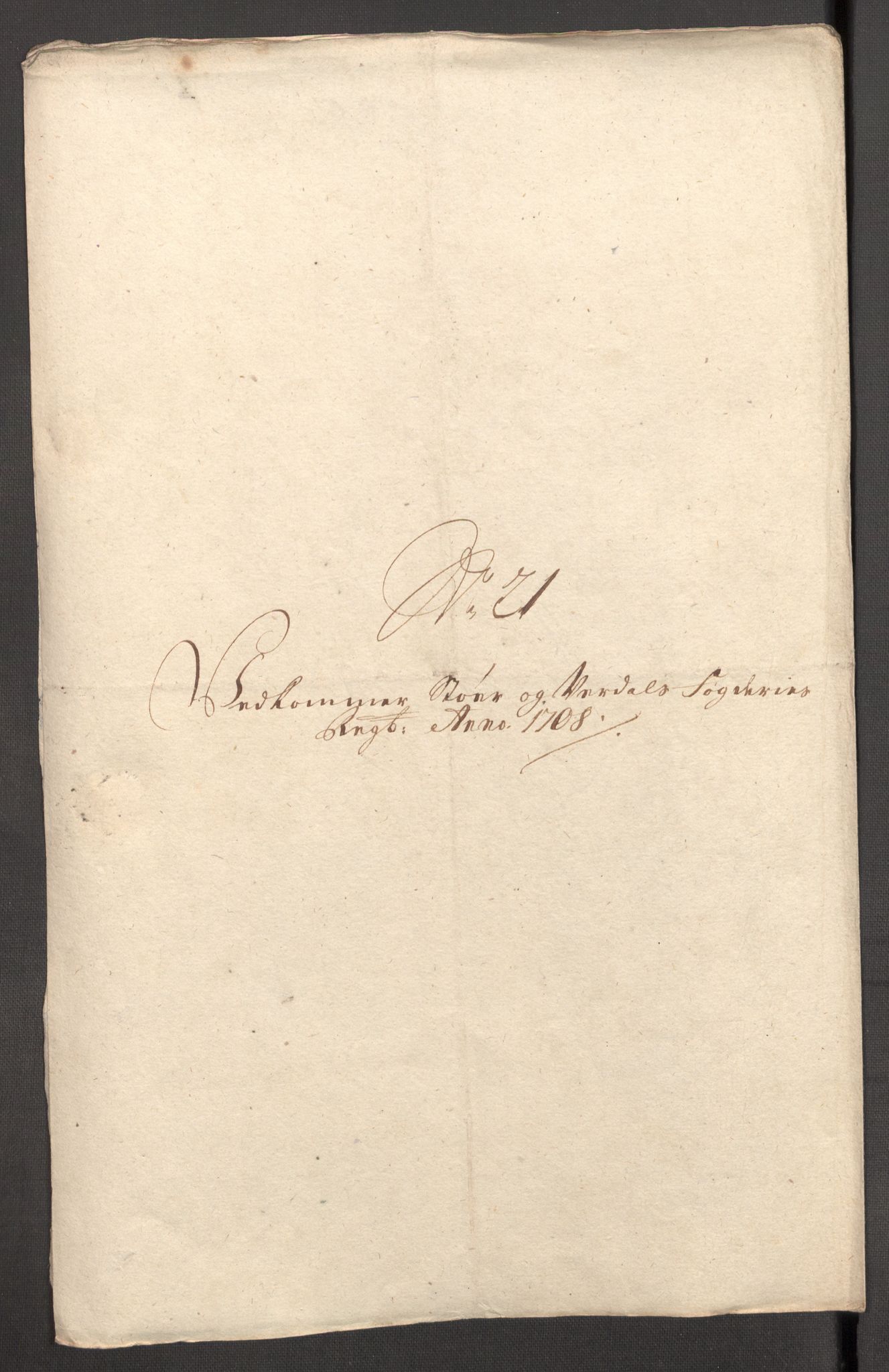 Rentekammeret inntil 1814, Reviderte regnskaper, Fogderegnskap, AV/RA-EA-4092/R62/L4198: Fogderegnskap Stjørdal og Verdal, 1708, s. 244