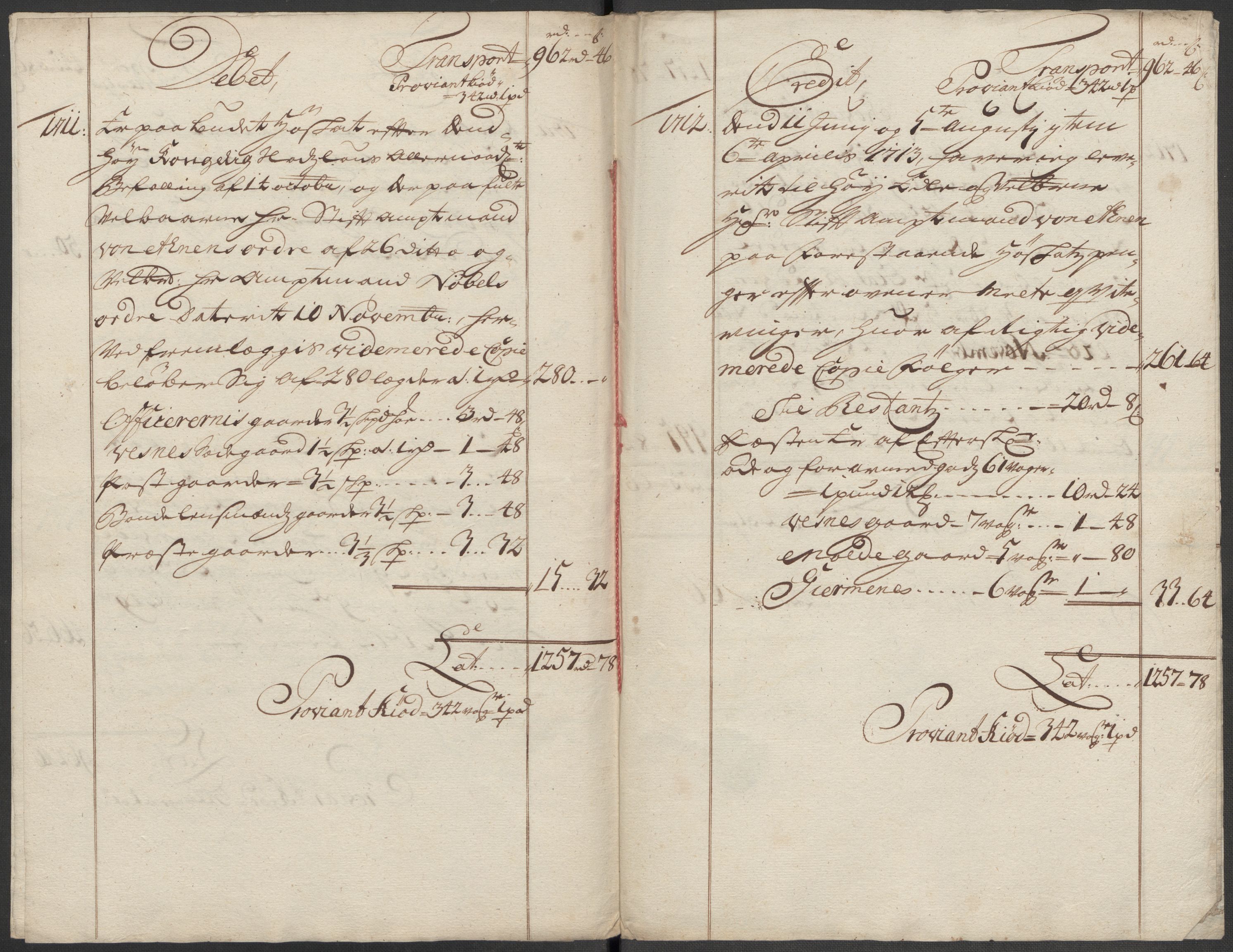 Rentekammeret inntil 1814, Reviderte regnskaper, Fogderegnskap, AV/RA-EA-4092/R55/L3662: Fogderegnskap Romsdal, 1713-1714, s. 506