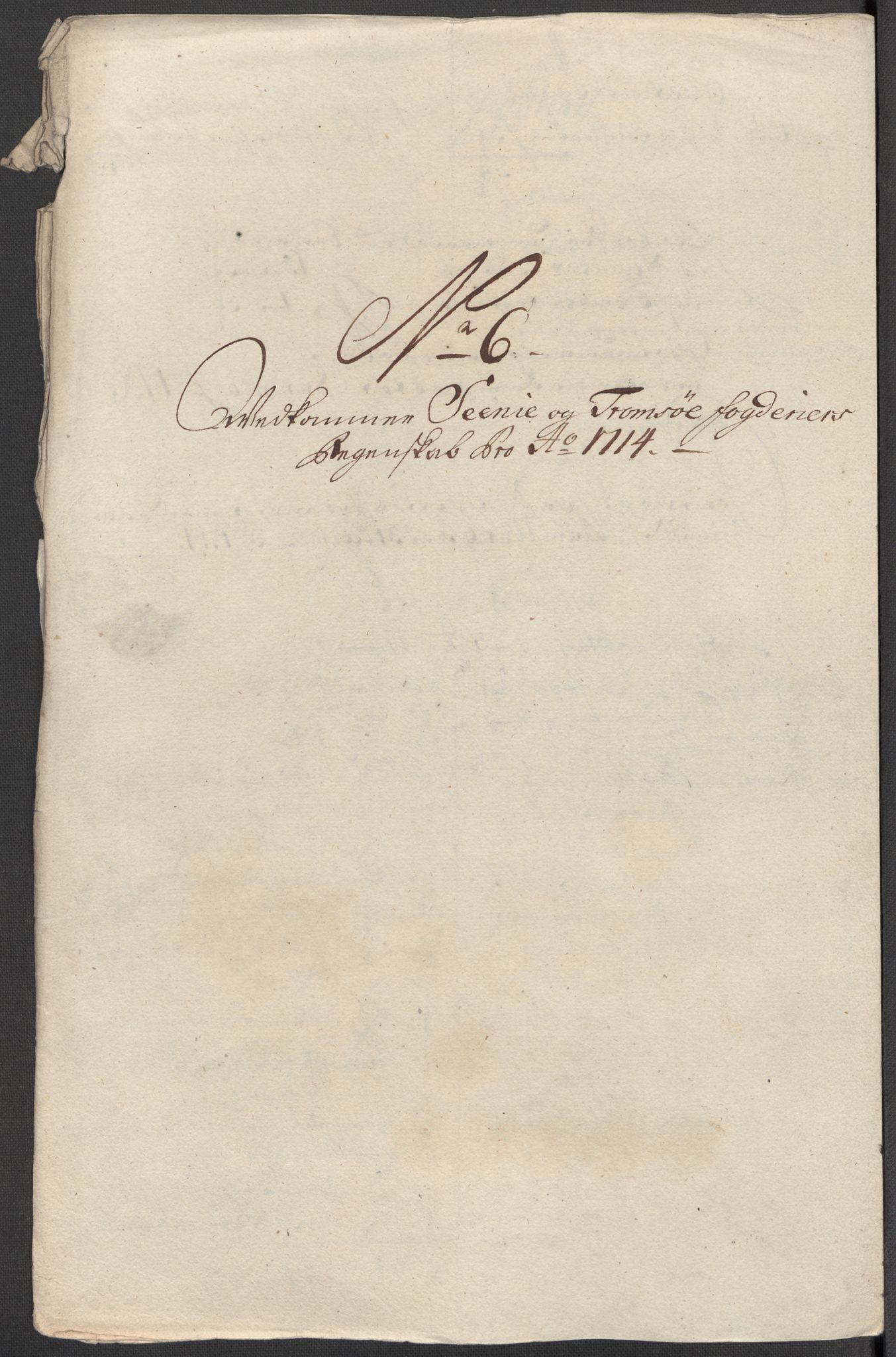 Rentekammeret inntil 1814, Reviderte regnskaper, Fogderegnskap, RA/EA-4092/R68/L4760: Fogderegnskap Senja og Troms, 1714, s. 84