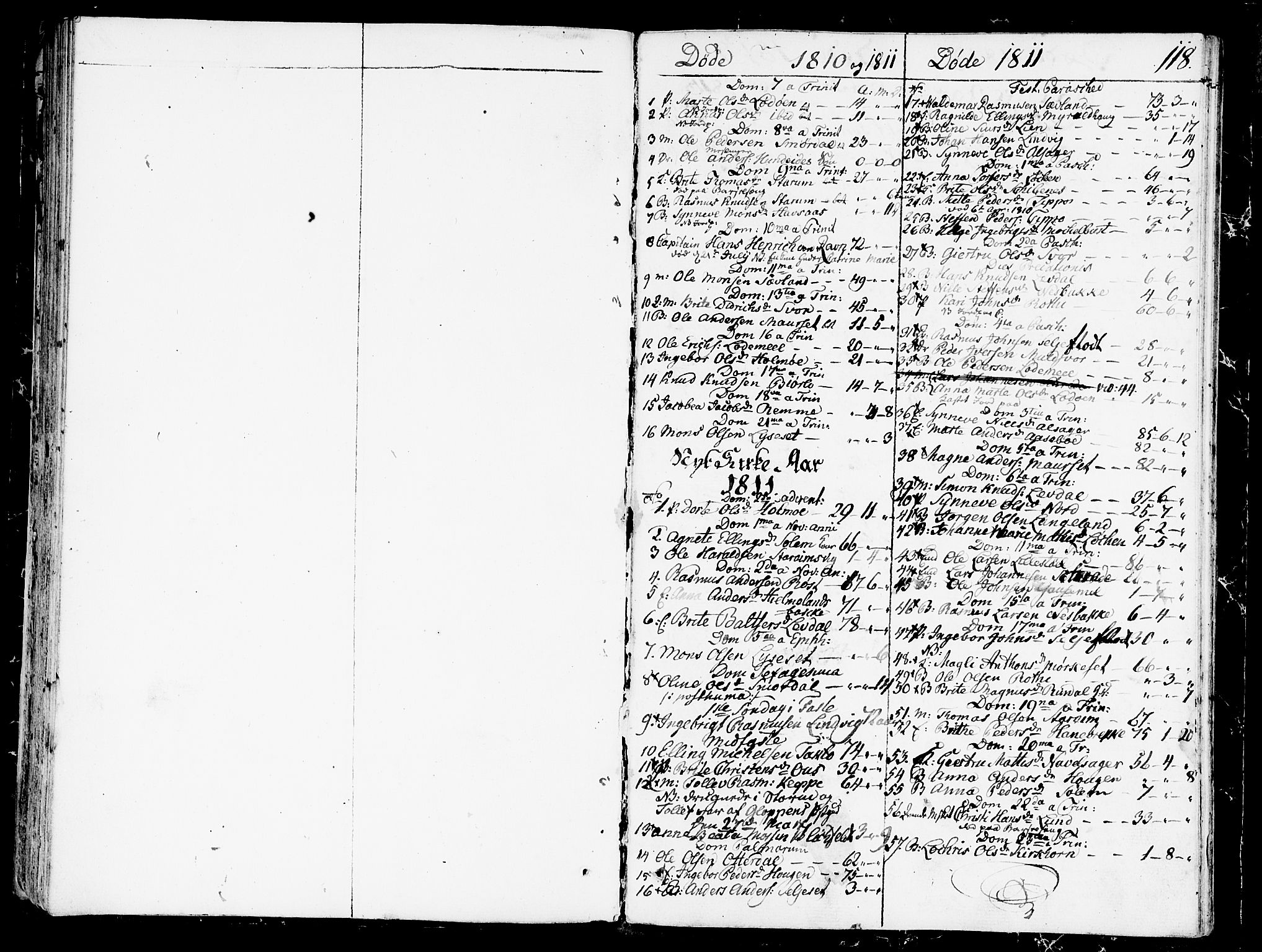 Eid sokneprestembete, AV/SAB-A-82301/H/Haa/Haaa/L0004: Ministerialbok nr. A 4, 1806-1815, s. 118