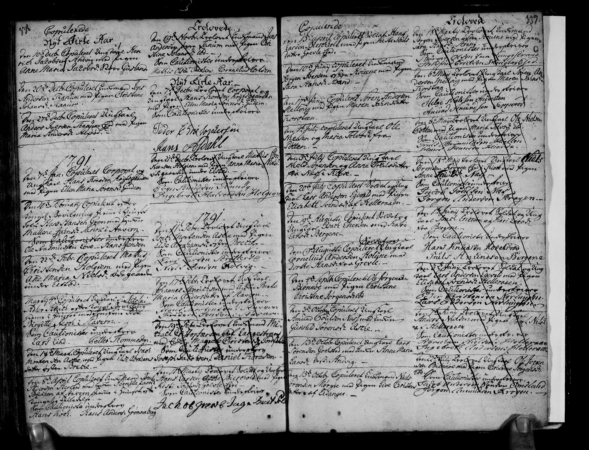 Brunlanes kirkebøker, SAKO/A-342/F/Fa/L0001: Ministerialbok nr. I 1, 1766-1801, s. 338-339