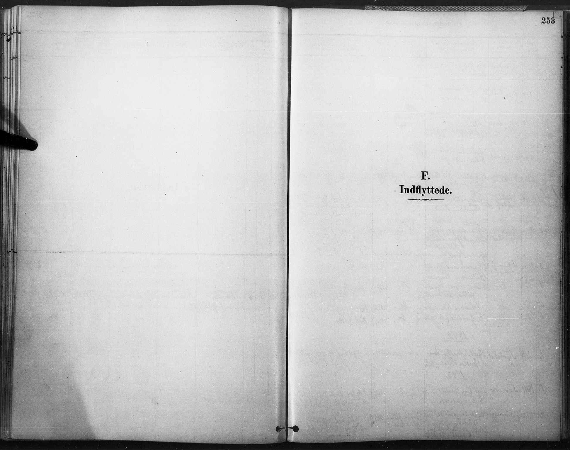 Åmli sokneprestkontor, SAK/1111-0050/F/Fa/Fac/L0010: Ministerialbok nr. A 10 /2, 1885-1899, s. 253