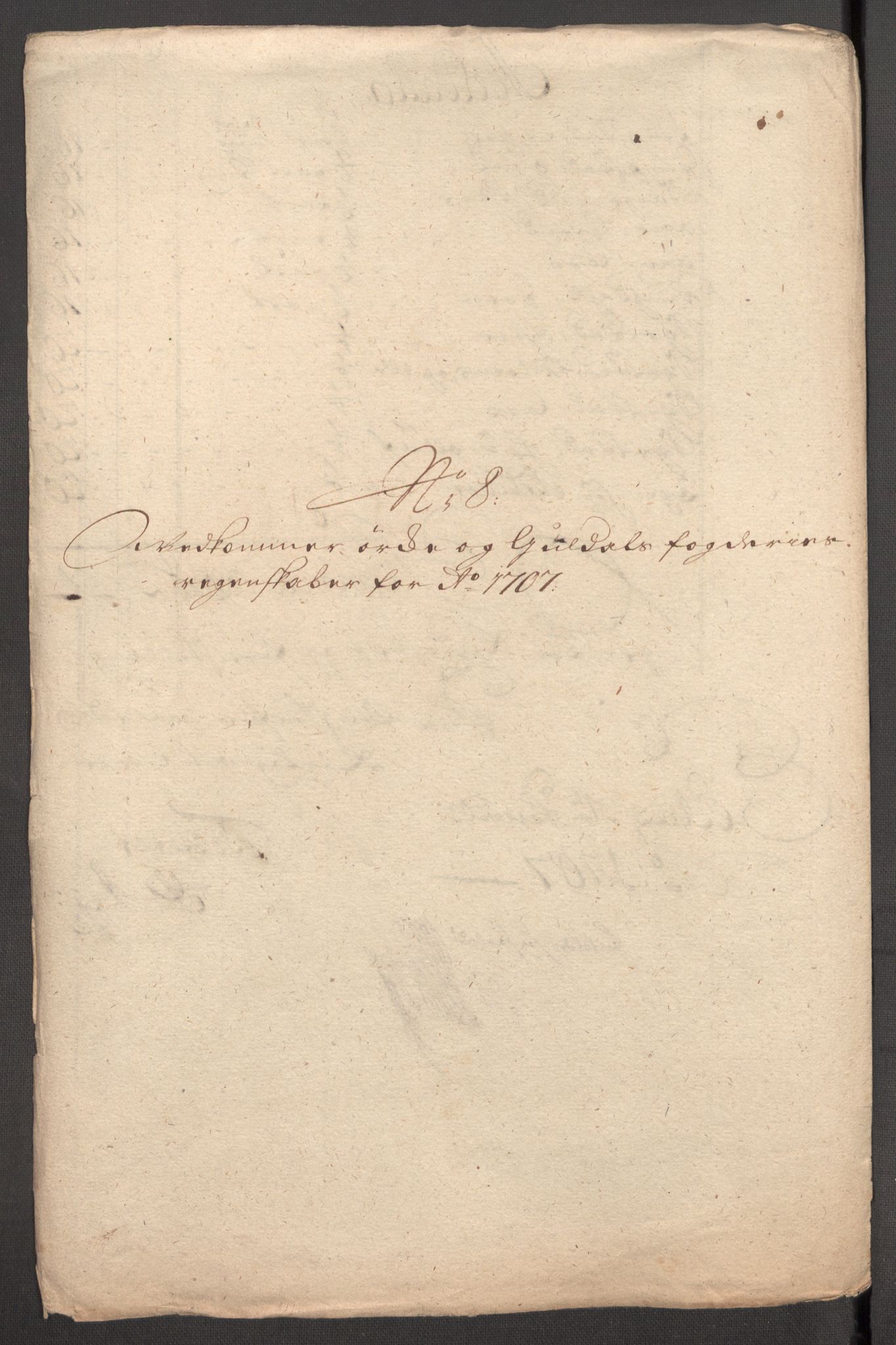 Rentekammeret inntil 1814, Reviderte regnskaper, Fogderegnskap, AV/RA-EA-4092/R60/L3957: Fogderegnskap Orkdal og Gauldal, 1707, s. 211