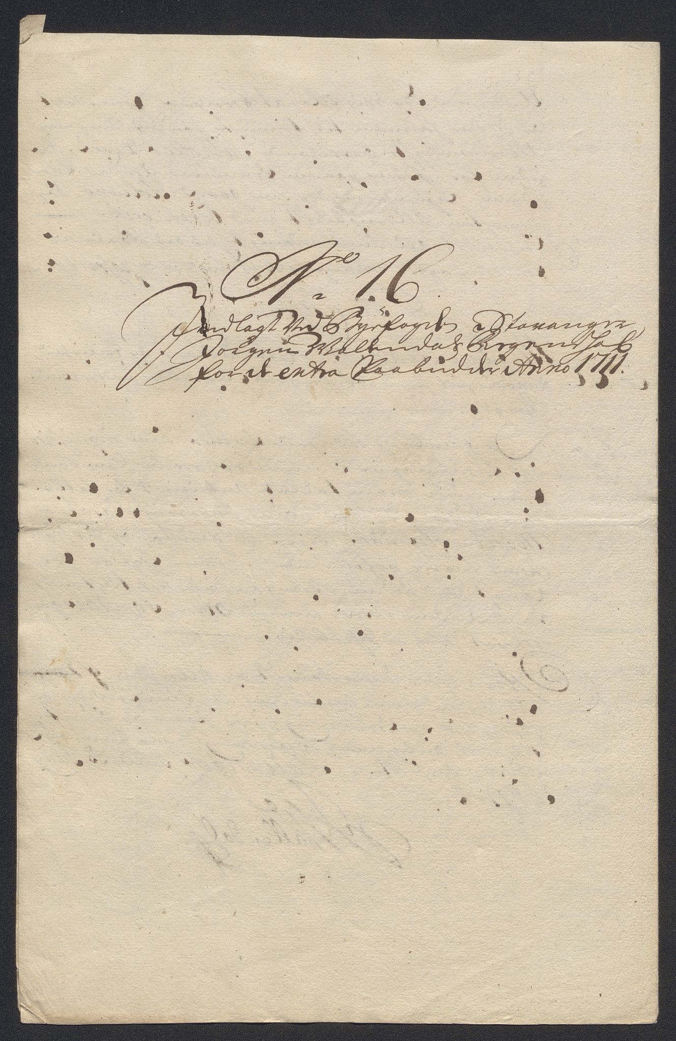 Rentekammeret inntil 1814, Reviderte regnskaper, Byregnskaper, AV/RA-EA-4066/R/Ro/L0302: [O4] Kontribusjonsregnskap, 1687-1711, s. 393