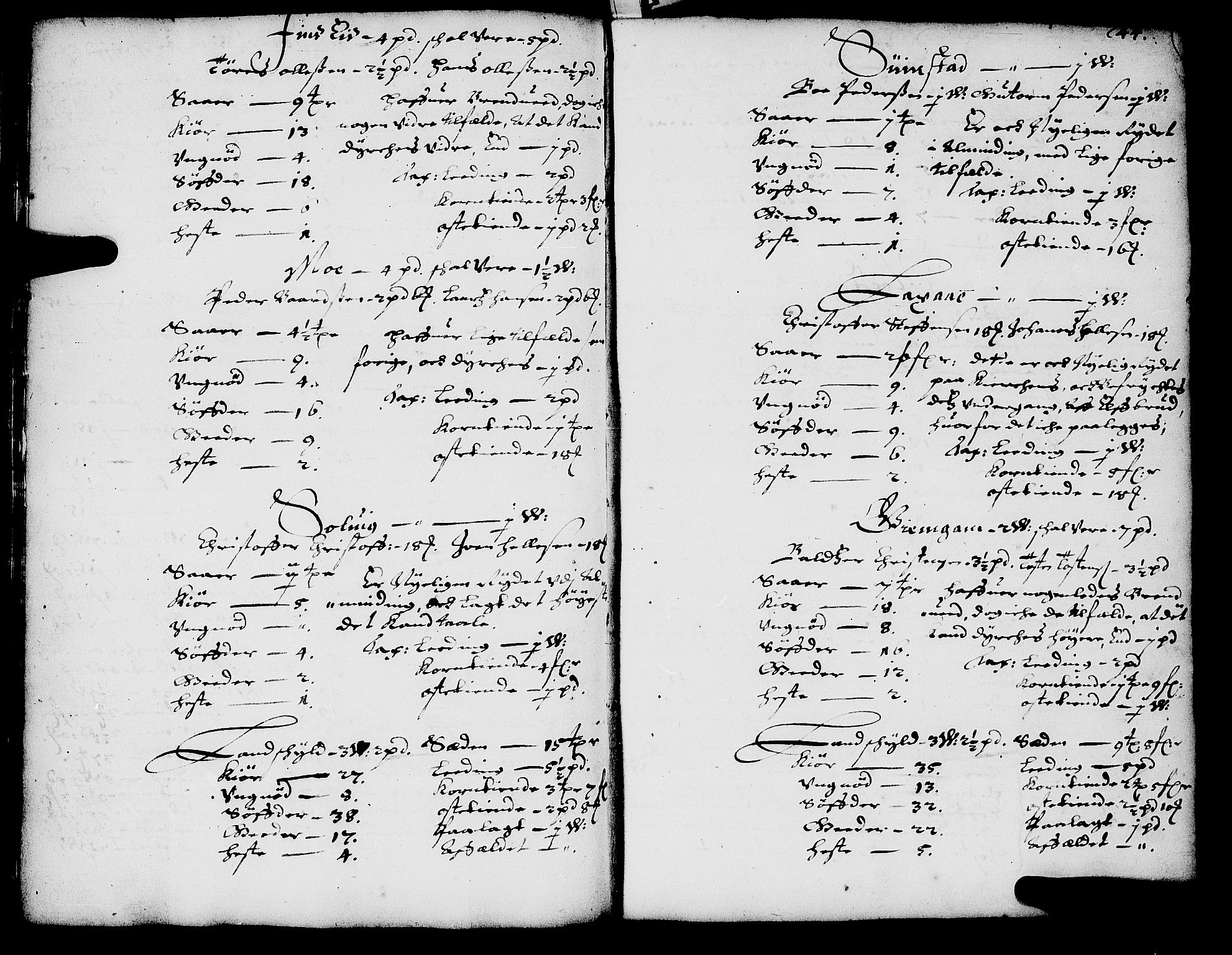 Rentekammeret inntil 1814, Realistisk ordnet avdeling, AV/RA-EA-4070/N/Nb/Nba/L0058: Salten fogderi, 1666-1667, s. 43b-44a