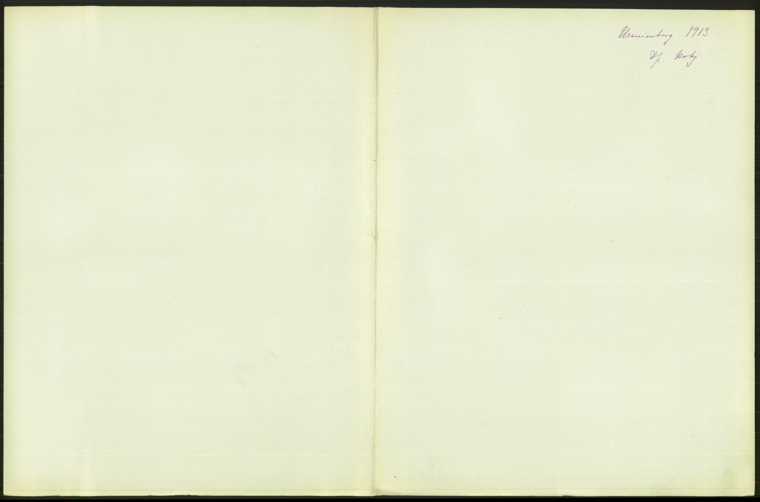 Statistisk sentralbyrå, Sosiodemografiske emner, Befolkning, AV/RA-S-2228/D/Df/Dfb/Dfbc/L0010: Kristiania: Døde, dødfødte., 1913, s. 81