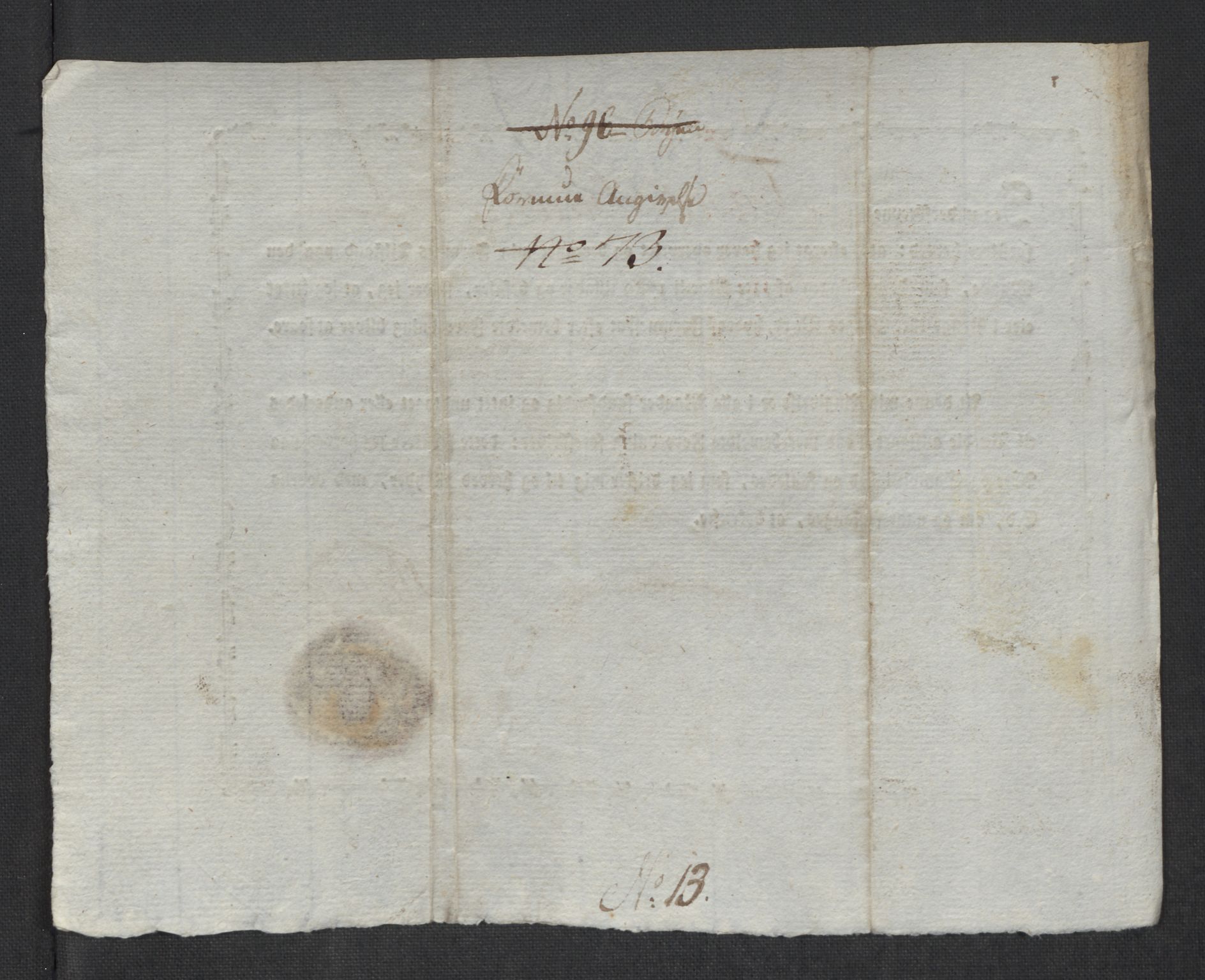 Rentekammeret inntil 1814, Reviderte regnskaper, Mindre regnskaper, AV/RA-EA-4068/Rf/Rfe/L0006: Christiania, 1789, s. 255