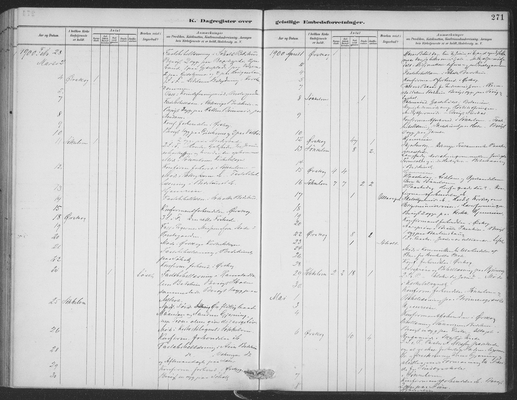 Ministerialprotokoller, klokkerbøker og fødselsregistre - Møre og Romsdal, SAT/A-1454/522/L0316: Ministerialbok nr. 522A11, 1890-1911, s. 271