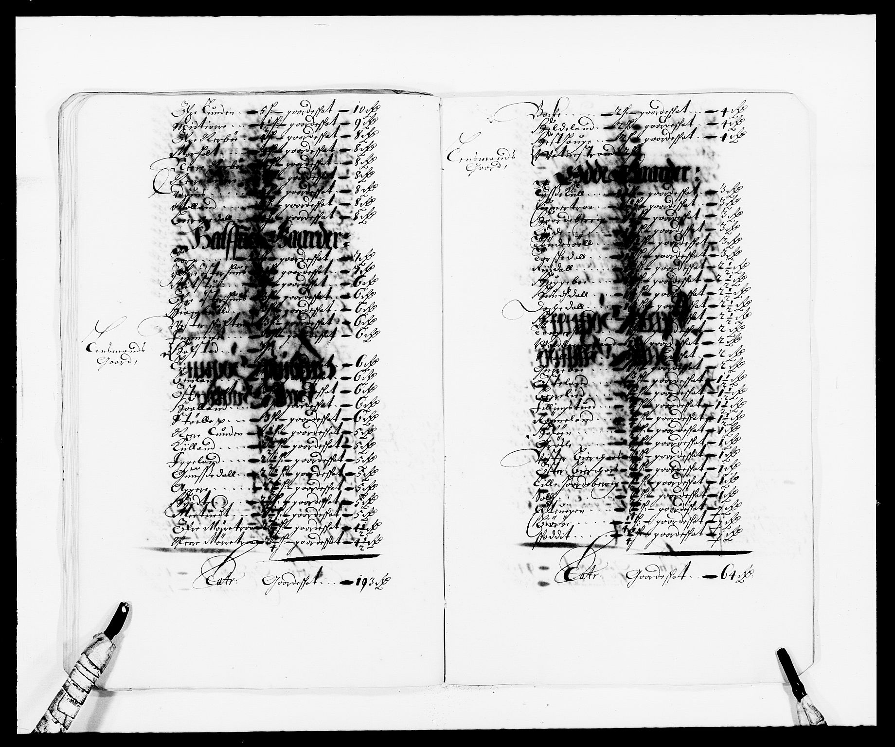 Rentekammeret inntil 1814, Reviderte regnskaper, Fogderegnskap, AV/RA-EA-4092/R39/L2301: Fogderegnskap Nedenes, 1675-1676, s. 285