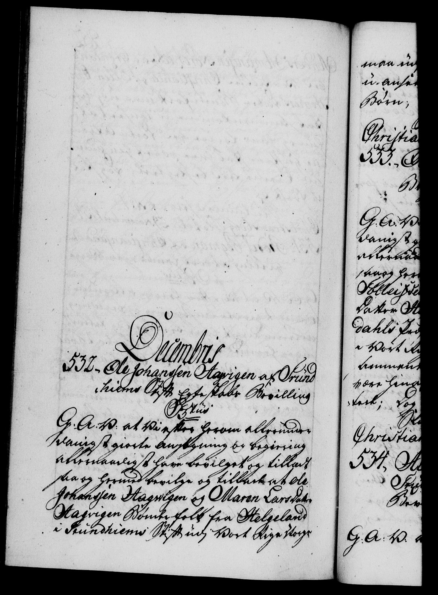 Danske Kanselli 1572-1799, RA/EA-3023/F/Fc/Fca/Fcaa/L0038: Norske registre, 1753-1754, s. 962b