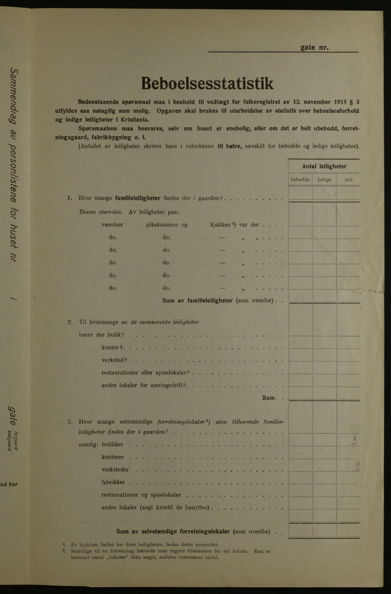 OBA, Kommunal folketelling 1.12.1923 for Kristiania, 1923, s. 141853