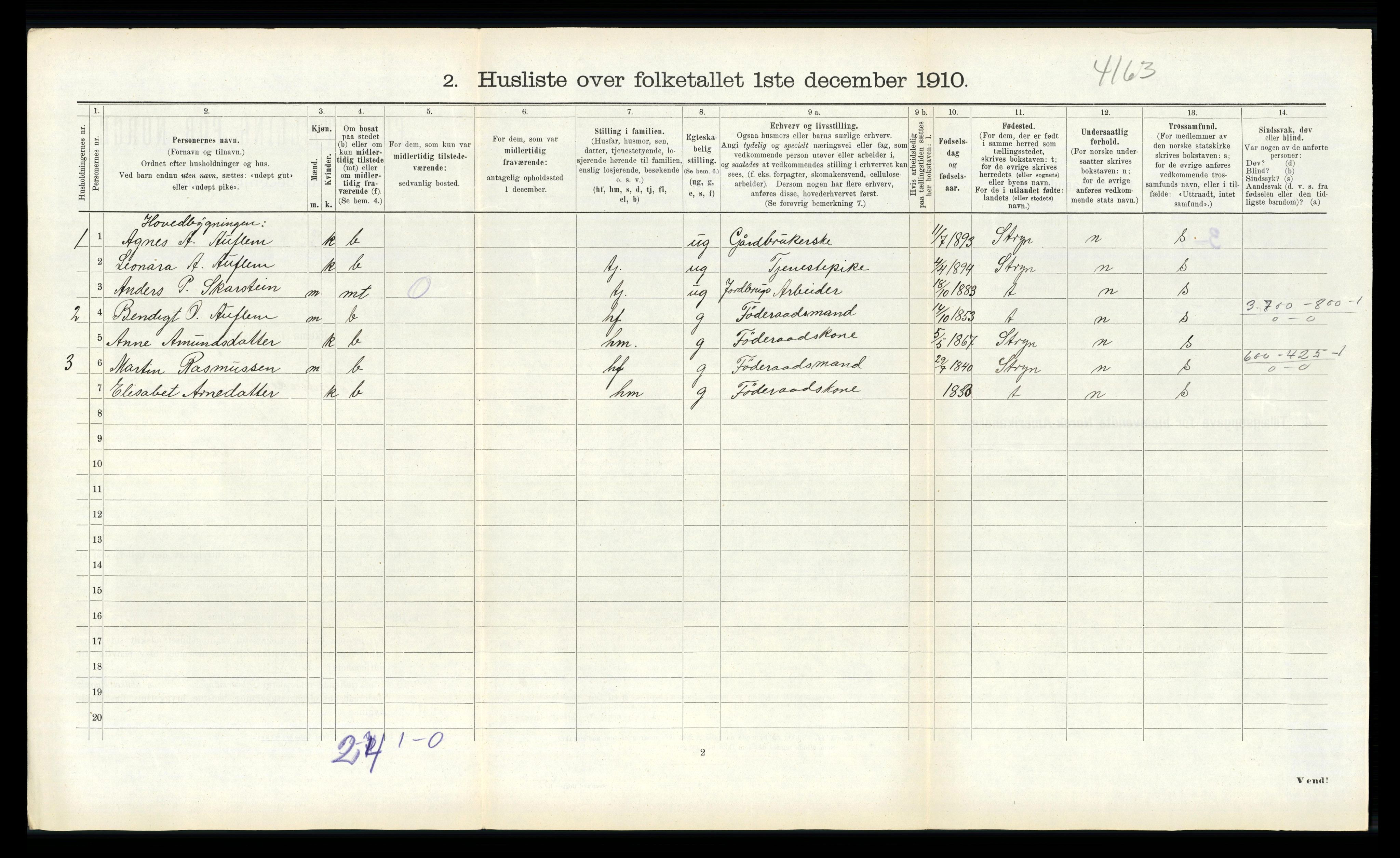 RA, Folketelling 1910 for 1447 Innvik herred, 1910, s. 385