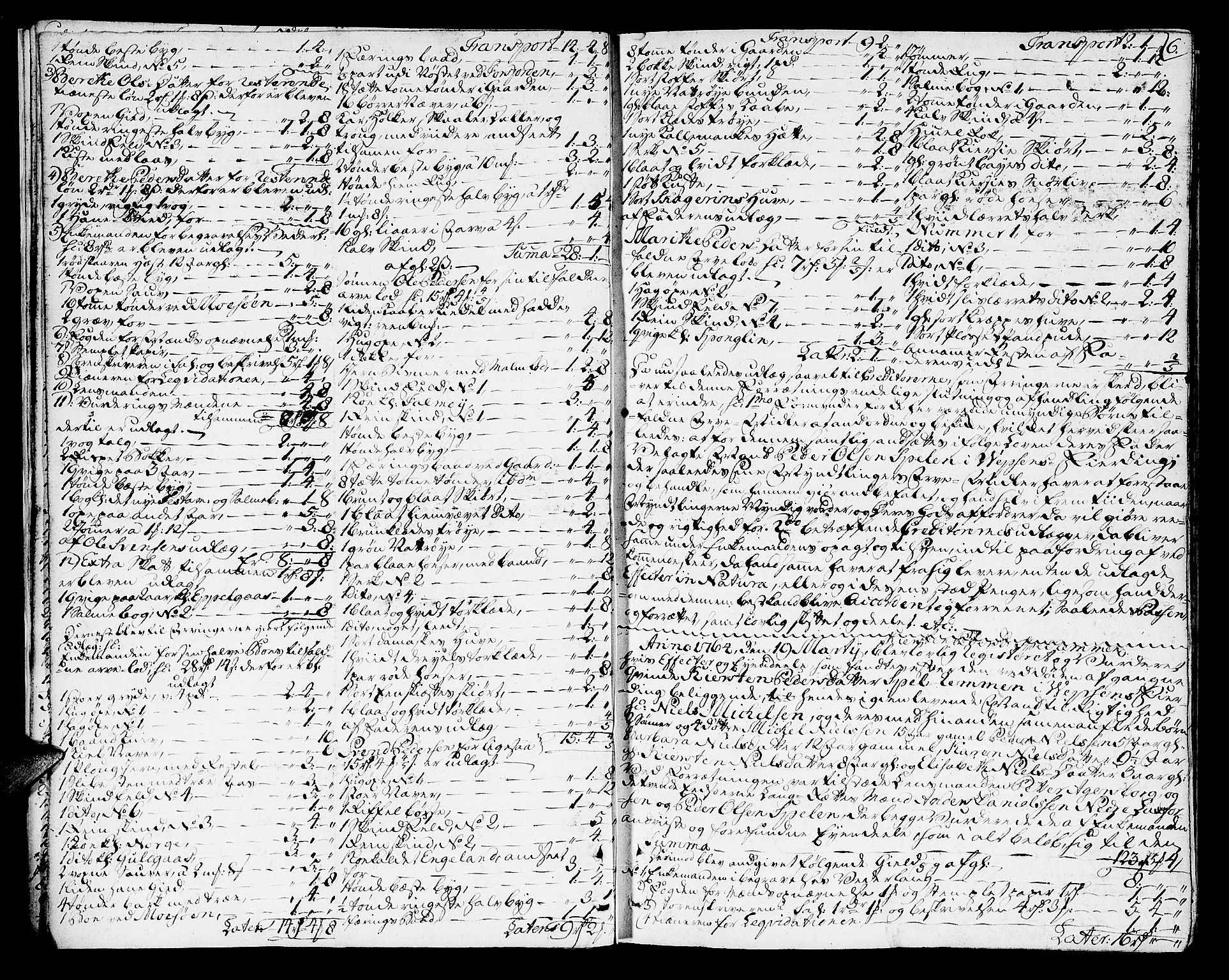 Helgeland sorenskriveri, AV/SAT-A-0004/3/3A/L0055: Skifteprotokoll 11A, 1764-1767, s. 5b-6a