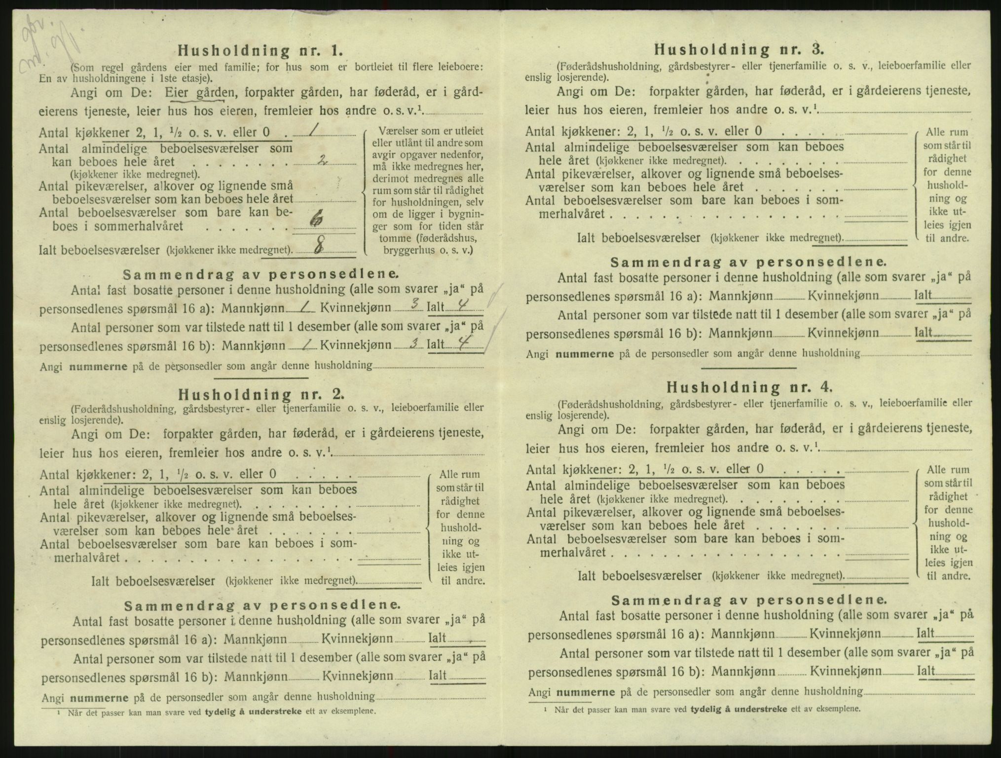 SAK, Folketelling 1920 for 1011 Randesund herred, 1920, s. 89