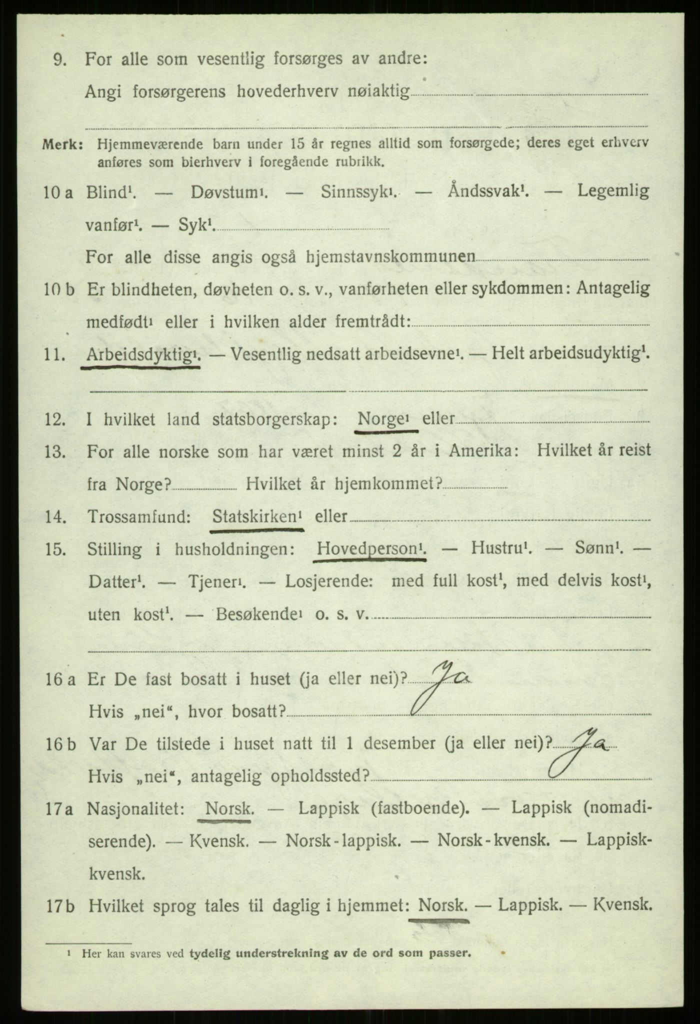 SATØ, Folketelling 1920 for 1914 Trondenes herred, 1920, s. 5798