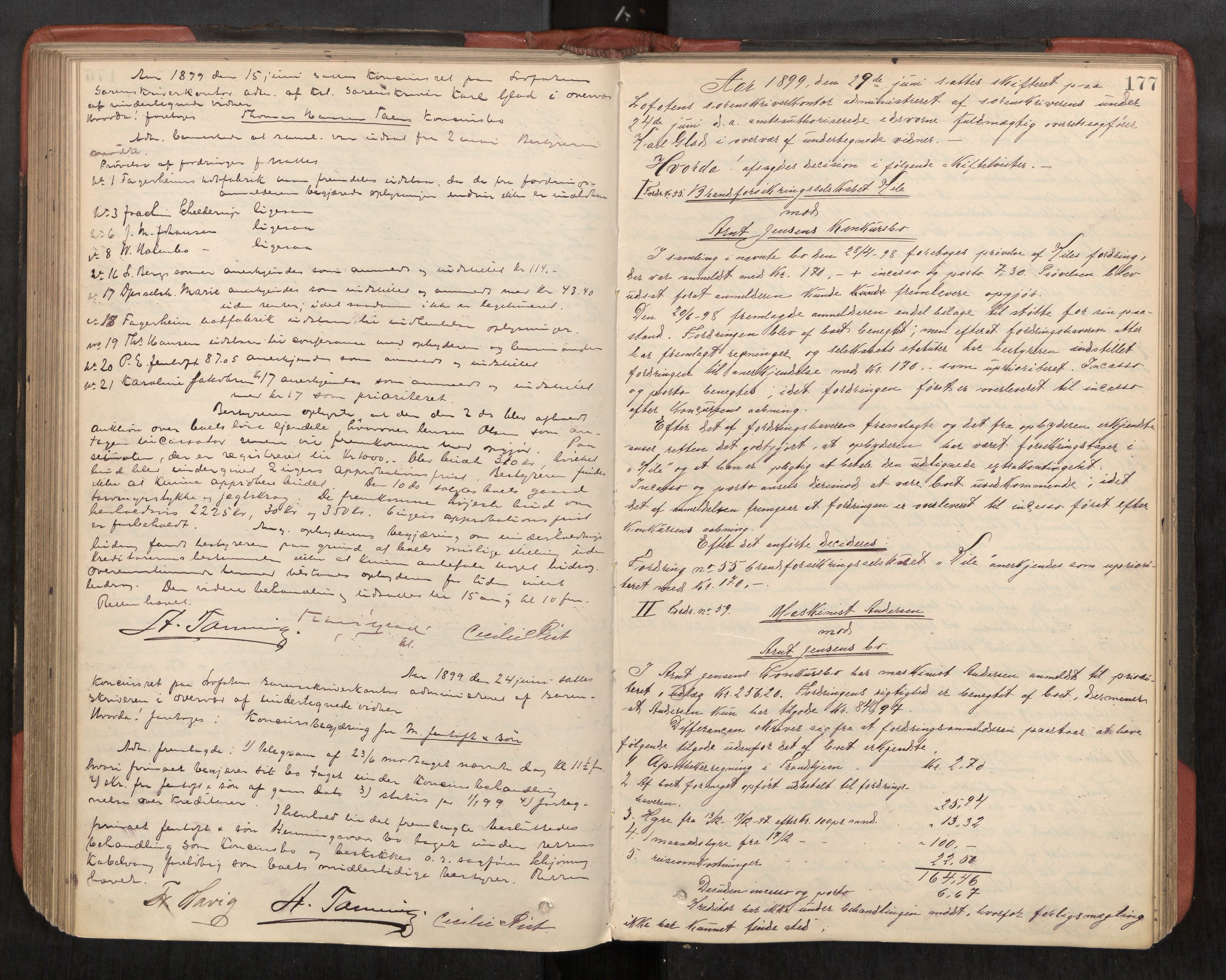 Lofoten sorenskriveri, AV/SAT-A-0017/1/3/3B/L0004: Skifteforhandlings-protokoll, 1895-1901, s. 177