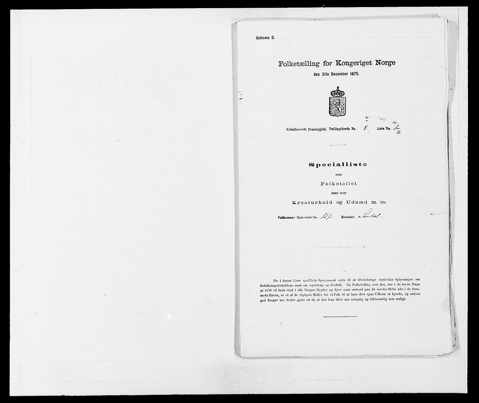 SAB, Folketelling 1875 for 1224P Kvinnherad prestegjeld, 1875, s. 502