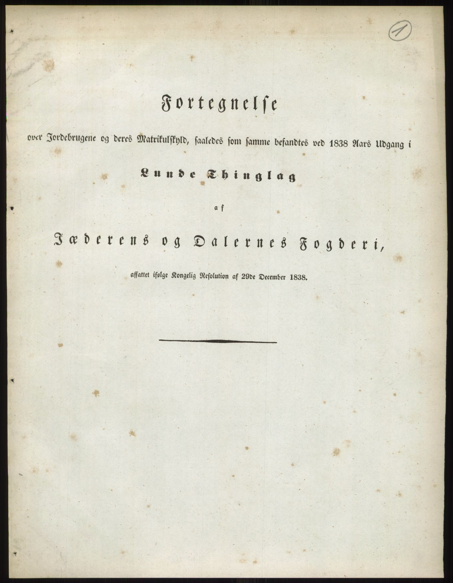 Andre publikasjoner, PUBL/PUBL-999/0002/0010: Bind 10 - Stavanger amt, 1838, s. 3
