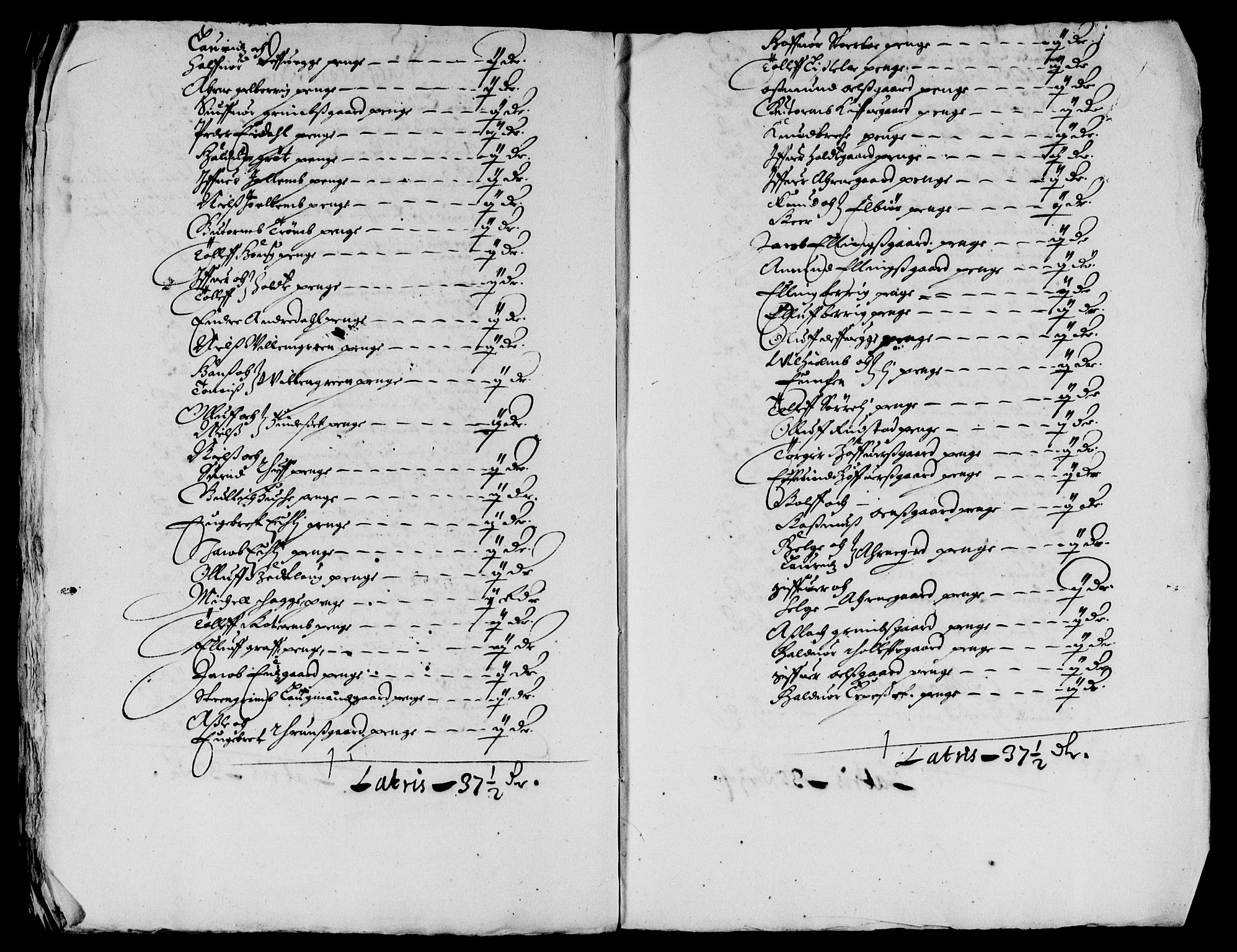 Rentekammeret inntil 1814, Reviderte regnskaper, Lensregnskaper, AV/RA-EA-5023/R/Rb/Rba/L0244: Akershus len, 1657