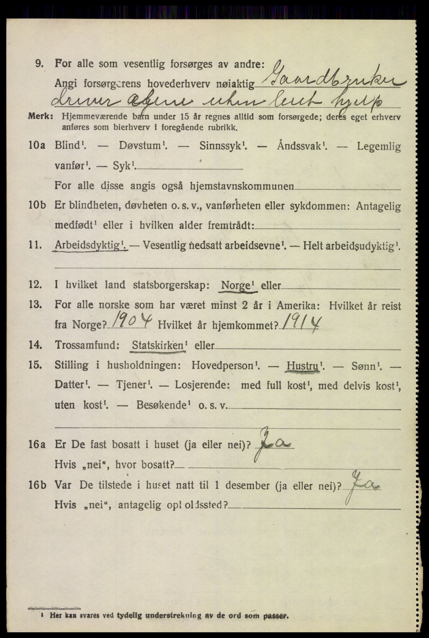 SAH, Folketelling 1920 for 0526 Snertingdal herred, 1920, s. 4578