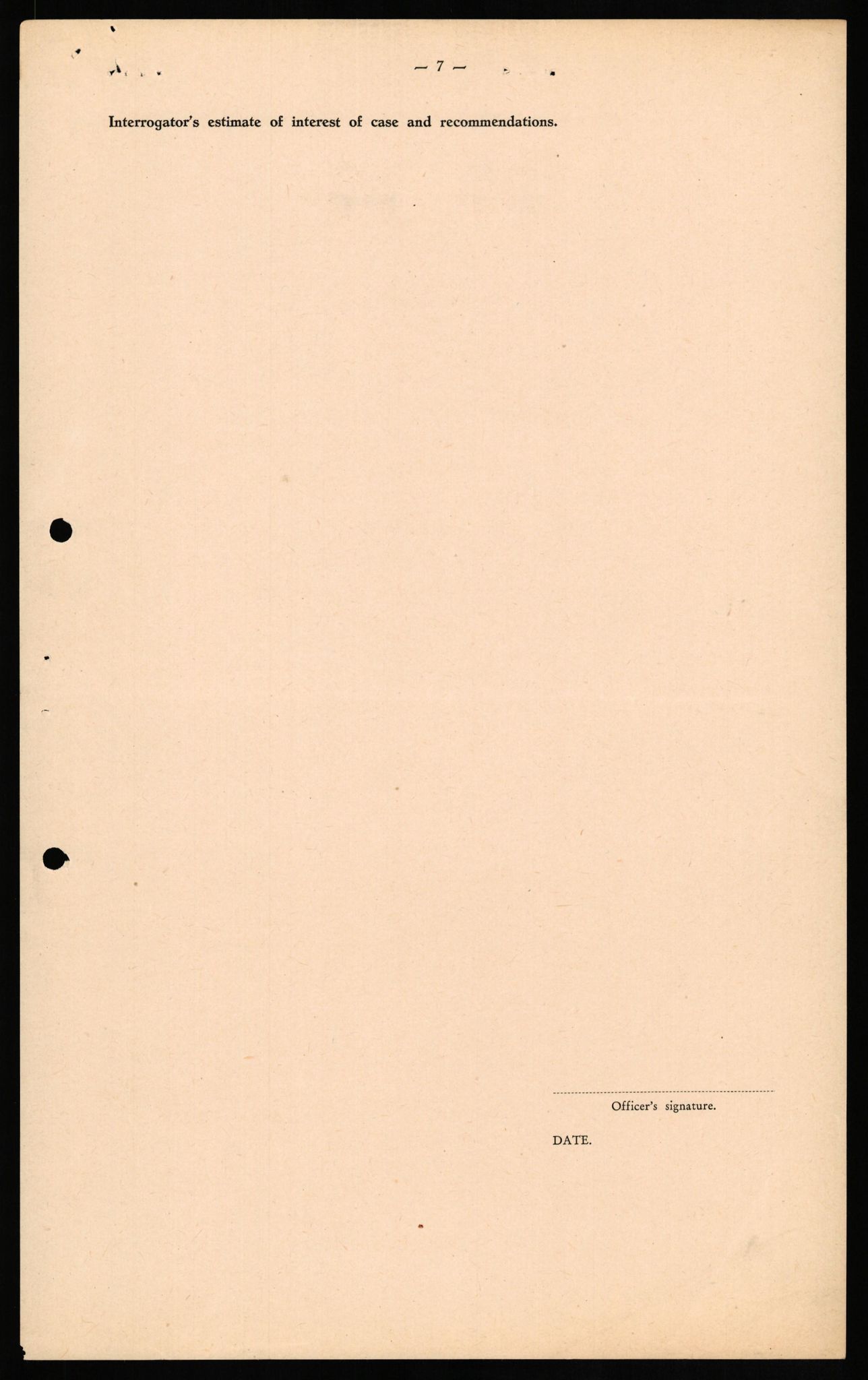 Forsvaret, Forsvarets overkommando II, AV/RA-RAFA-3915/D/Db/L0015: CI Questionaires. Tyske okkupasjonsstyrker i Norge. Tyskere., 1945-1946, s. 87