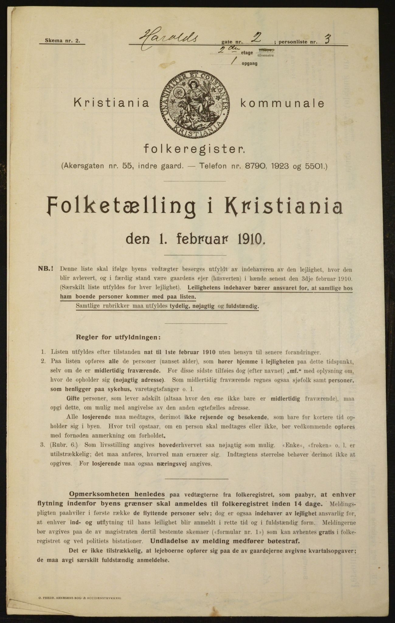 OBA, Kommunal folketelling 1.2.1910 for Kristiania, 1910, s. 32870