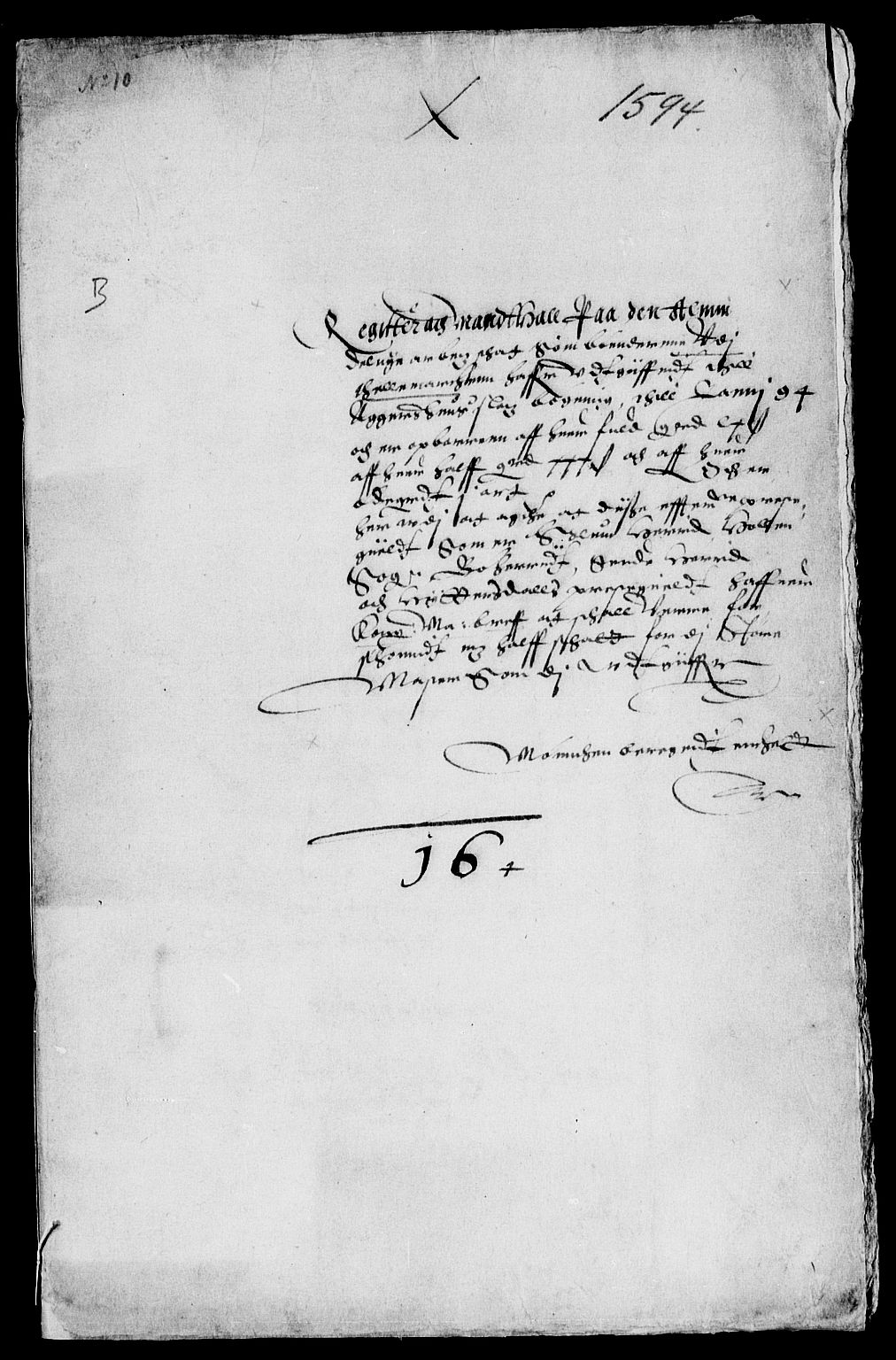 Rentekammeret inntil 1814, Reviderte regnskaper, Lensregnskaper, RA/EA-5023/R/Rb/Rba/L0007: Akershus len, 1588-1597