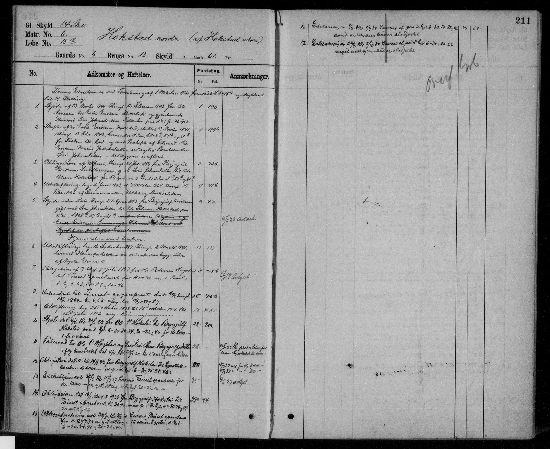 Nord-Østerdal tingrett, AV/SAH-TING-020/H/Ha/Hag/L0037: Panteregister nr. 1, 1896, s. 211