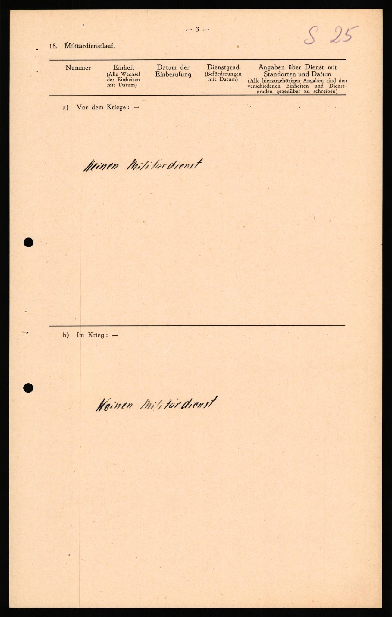 Forsvaret, Forsvarets overkommando II, AV/RA-RAFA-3915/D/Db/L0032: CI Questionaires. Tyske okkupasjonsstyrker i Norge. Tyskere., 1945-1946, s. 15